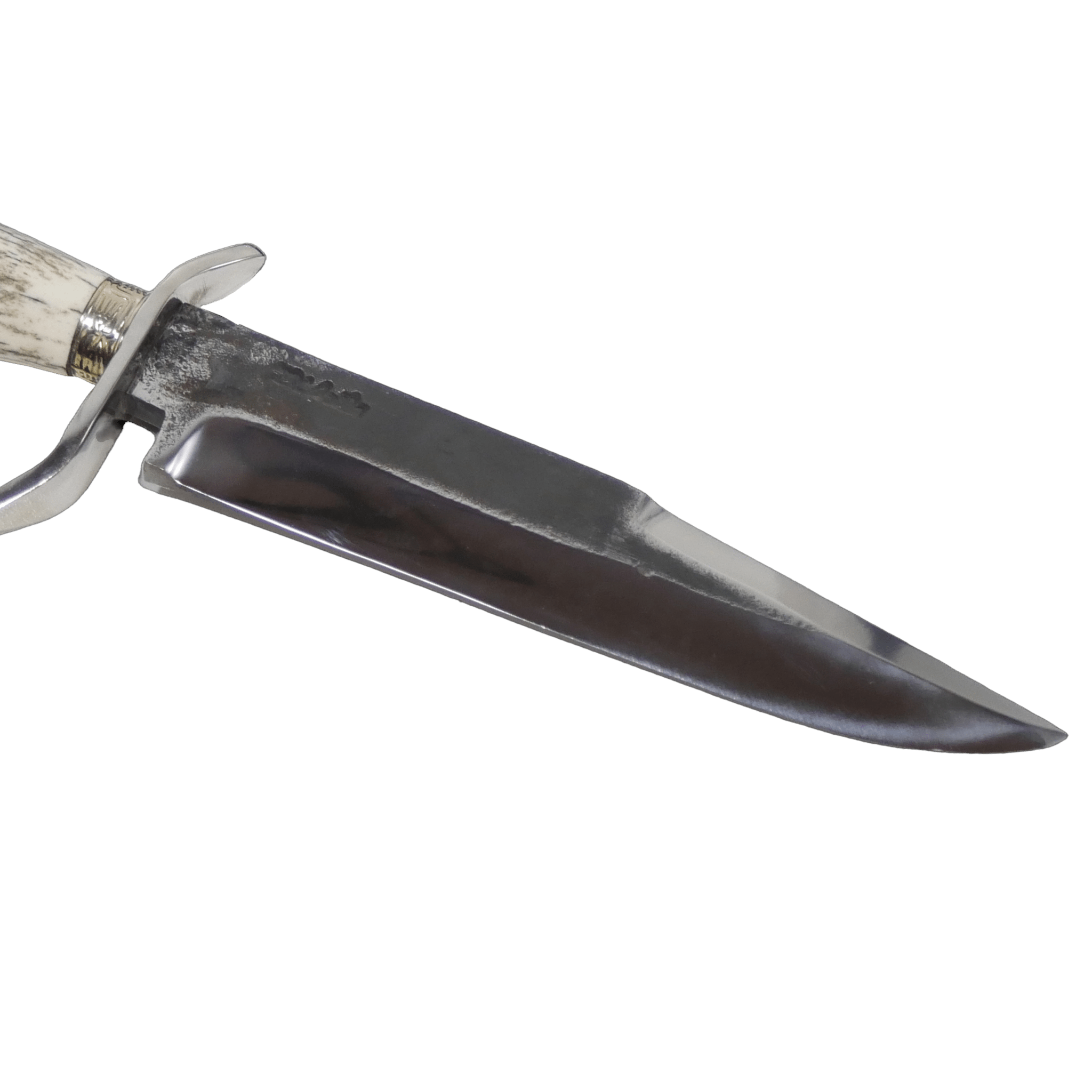 Bowie Adventure 8" Knife in Carbon Steel 5160, Bone Handle - D'Avila Knives camping knife by D'Avila Australia