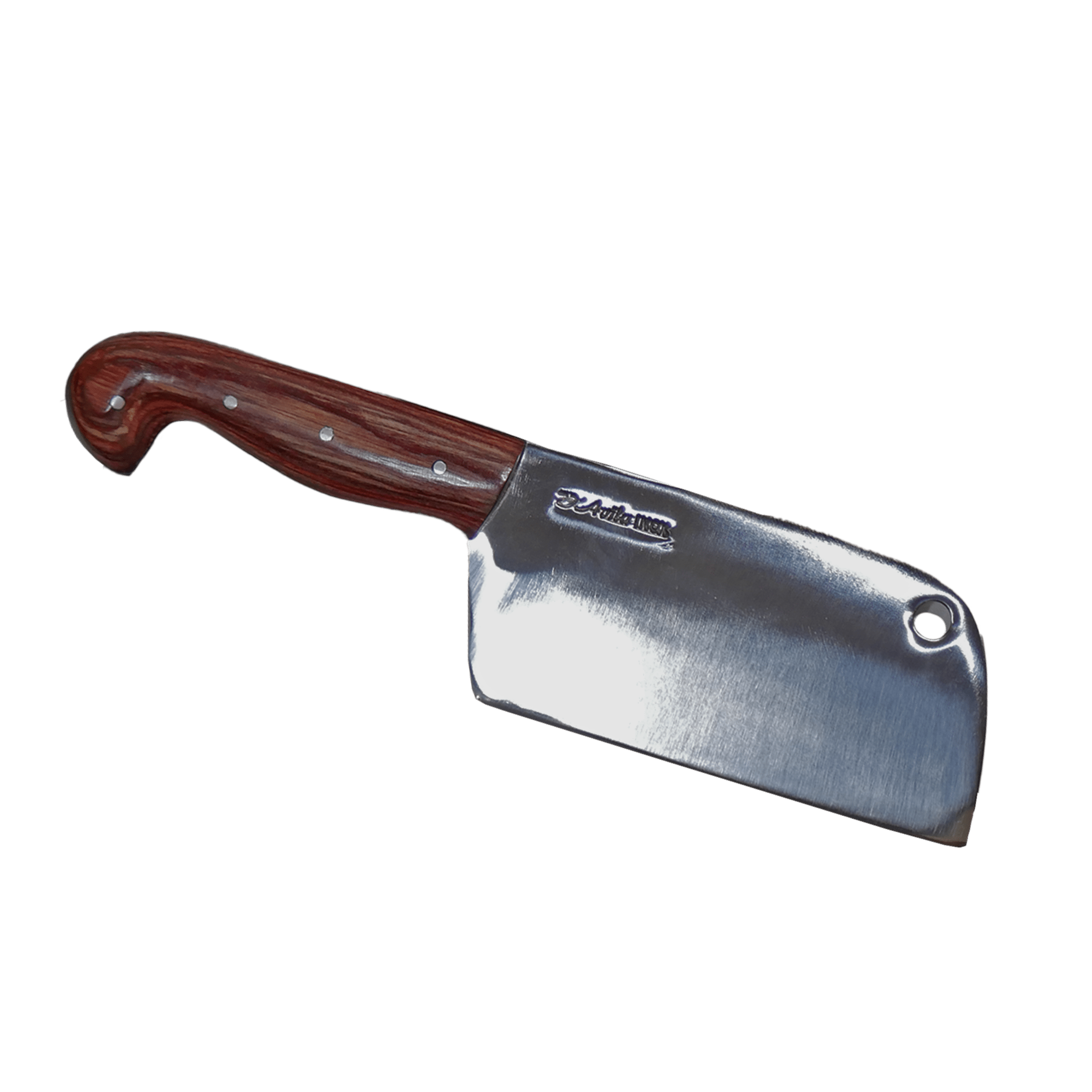 Cleaver Gourmet 6" Knife in Stainless Steel 420, Stabilized Wooden Handle - D'Avila Knives camping knife by D'Avila Australia