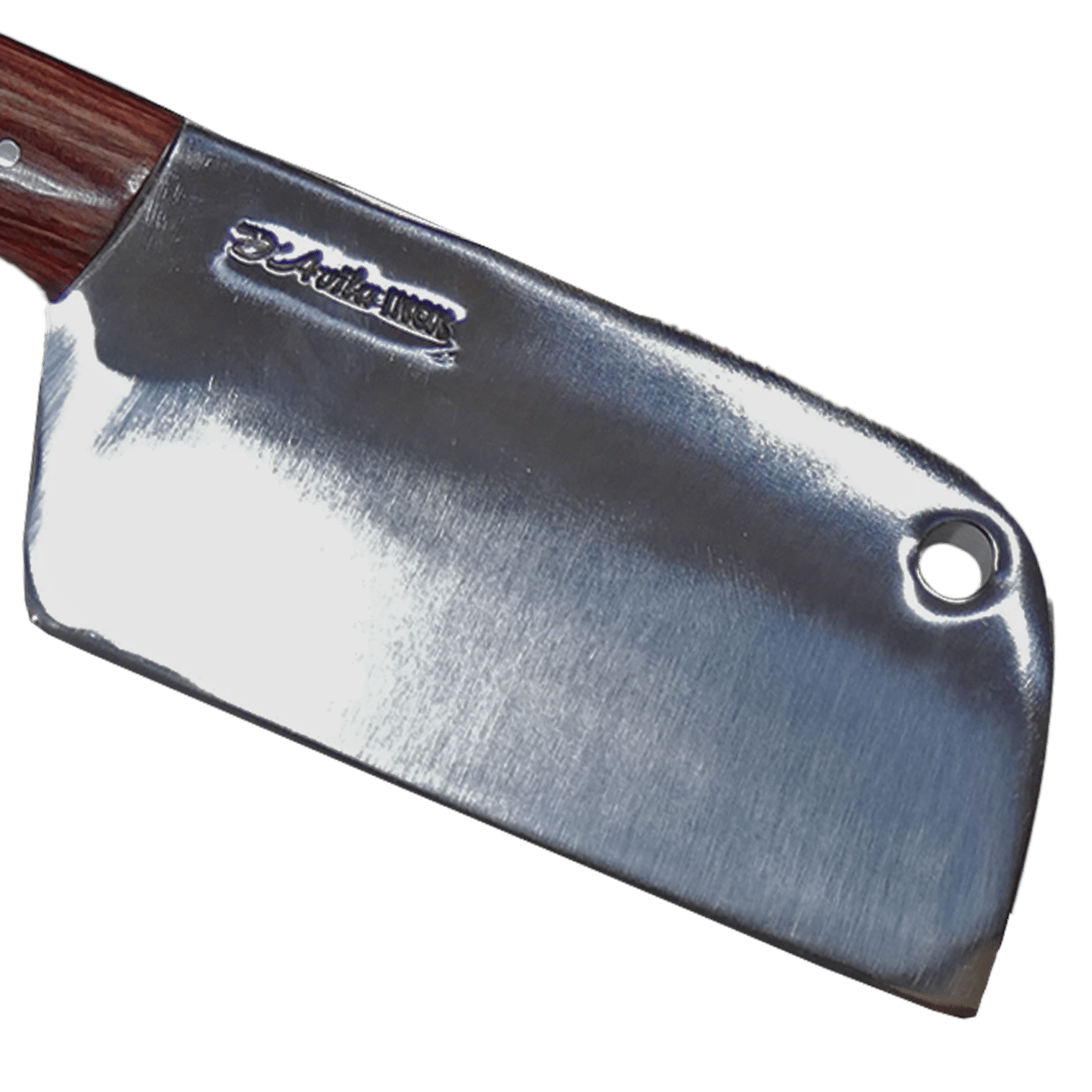 Cleaver Gourmet 6" Knife in Stainless Steel 420, Stabilized Wooden Handle - D'Avila Knives camping knife by D'Avila Australia