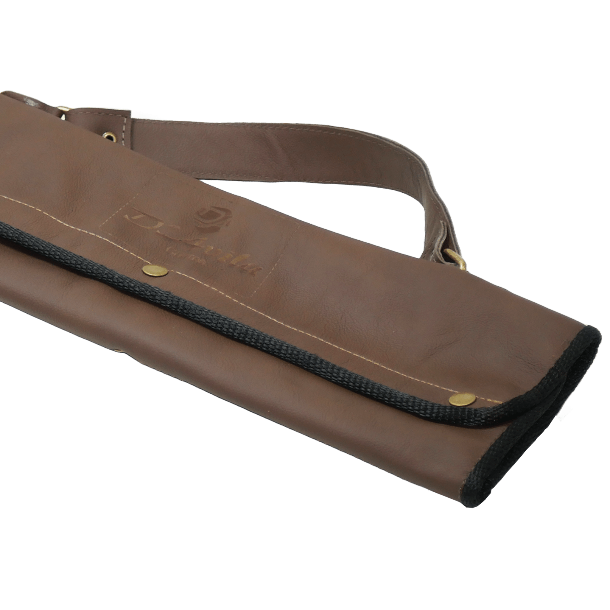 D'Avila Accessories 3 - Slot Genuine Leather Handcrafted Knife Case camping knife by D'Avila Australia