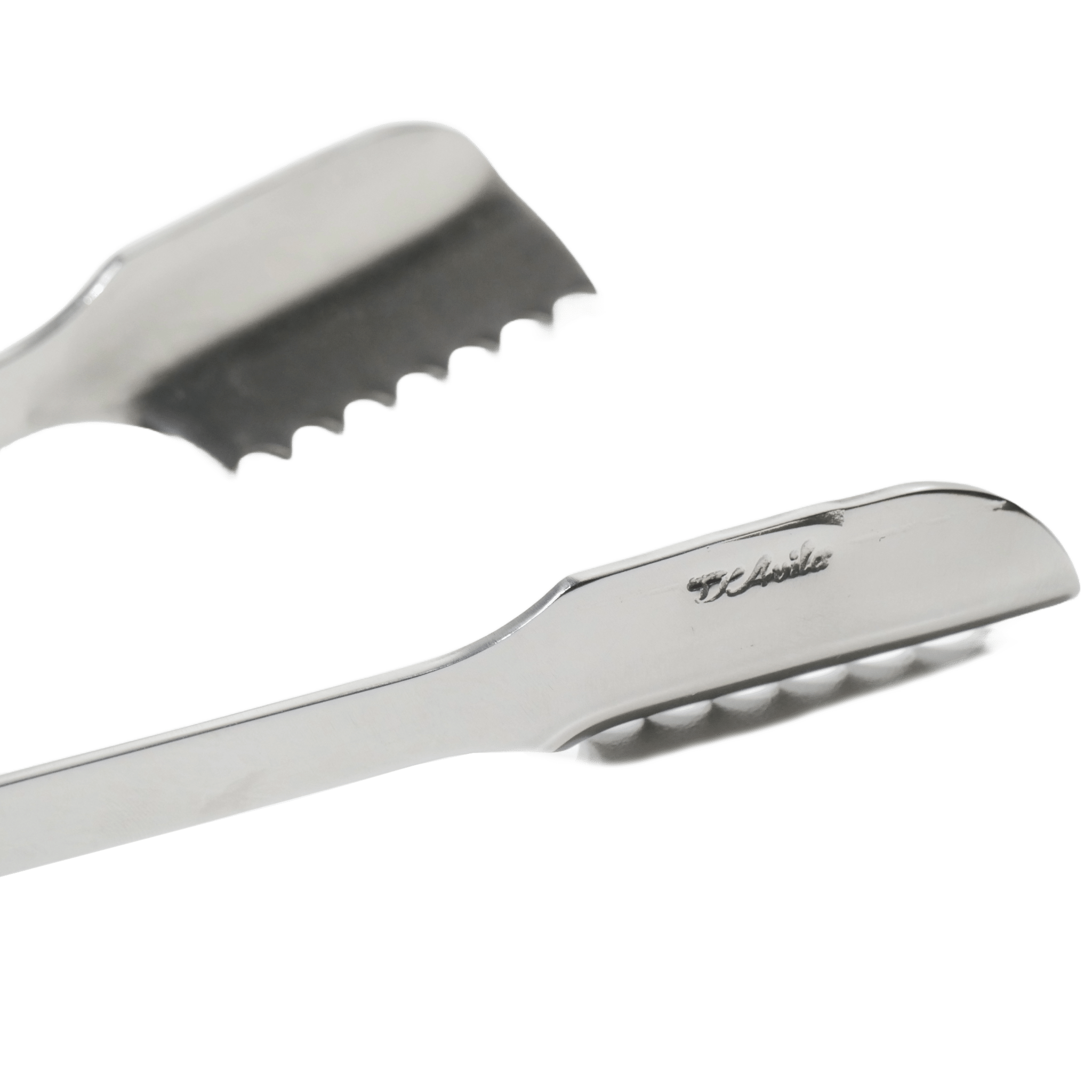 D'Avila Accessories - BBQ Tongs in Stainless Steel 420 with Fossilized Bone Handle - Handcrafted camping knife by D'Avila Australia