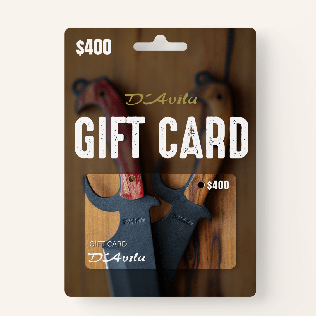 D’Avila Australia Gift Card camping knife by D'Avila Australia