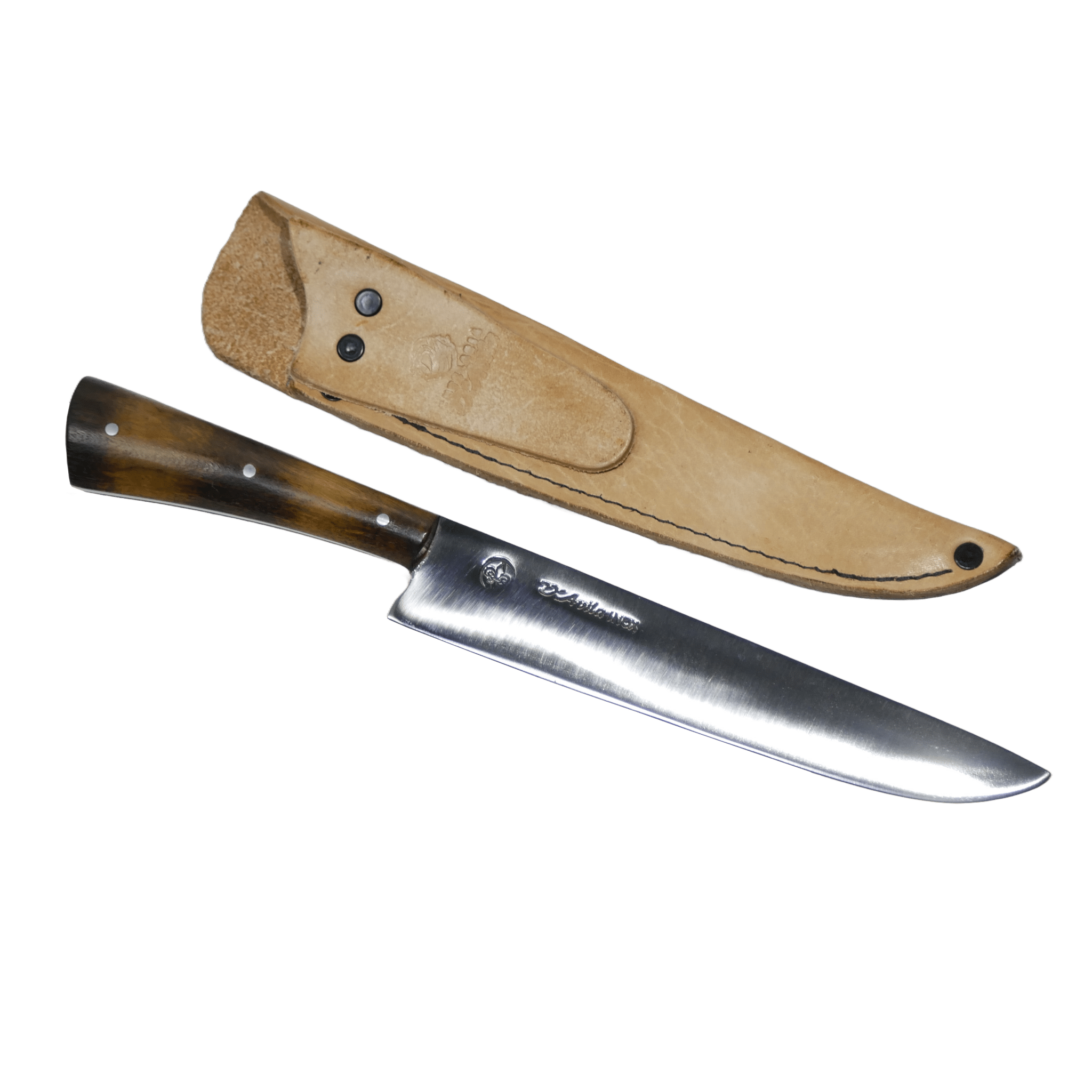 Florão Barbecue 8" Knife in Stainless Steel 420, Wooden Handle - D'Avila Knives camping knife by D'Avila Australia