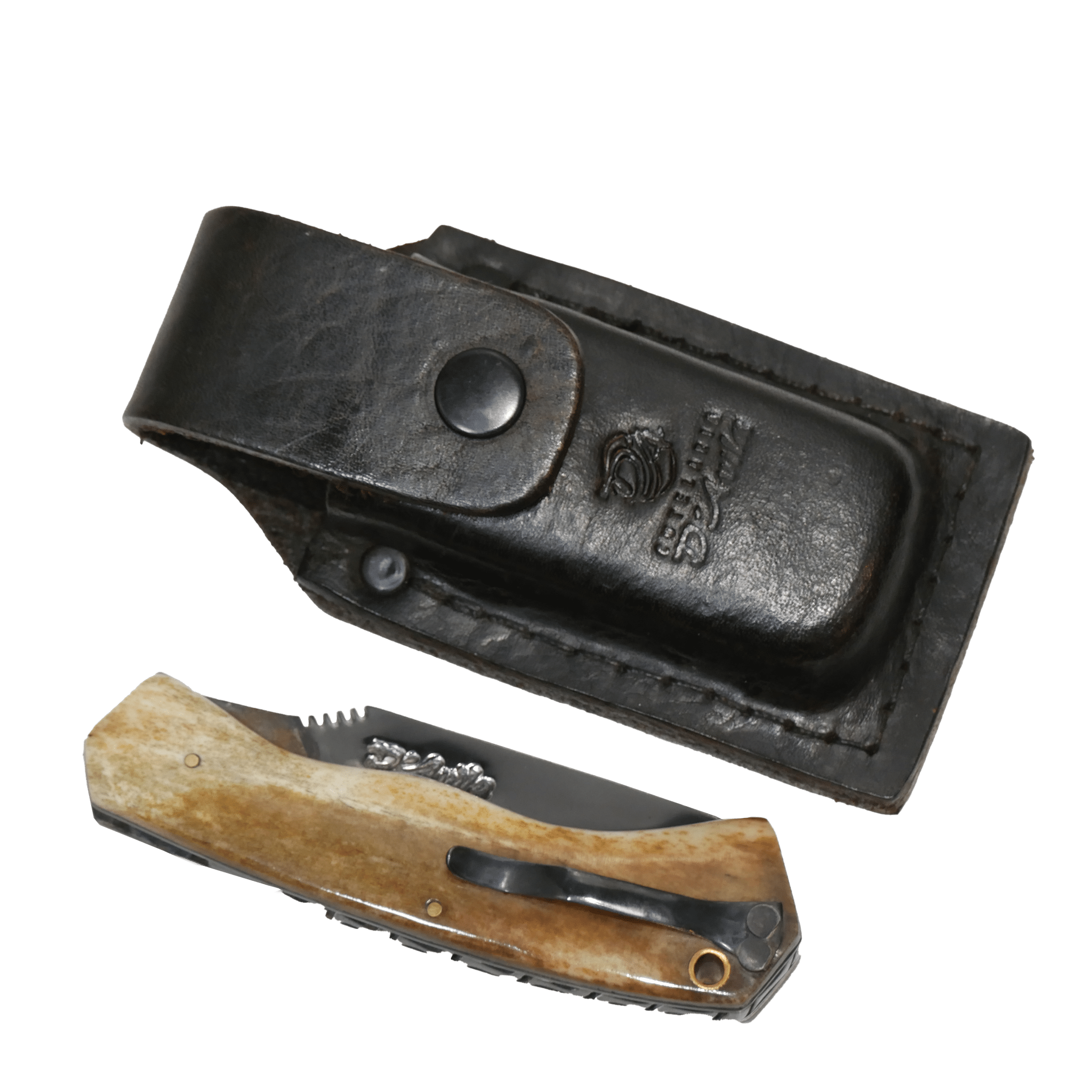 Mountain Adventure 3" Pocket Knife in Carbon Steel 5160, Bovine Bone Handle - D'Avila Knives camping knife by D'Avila Australia