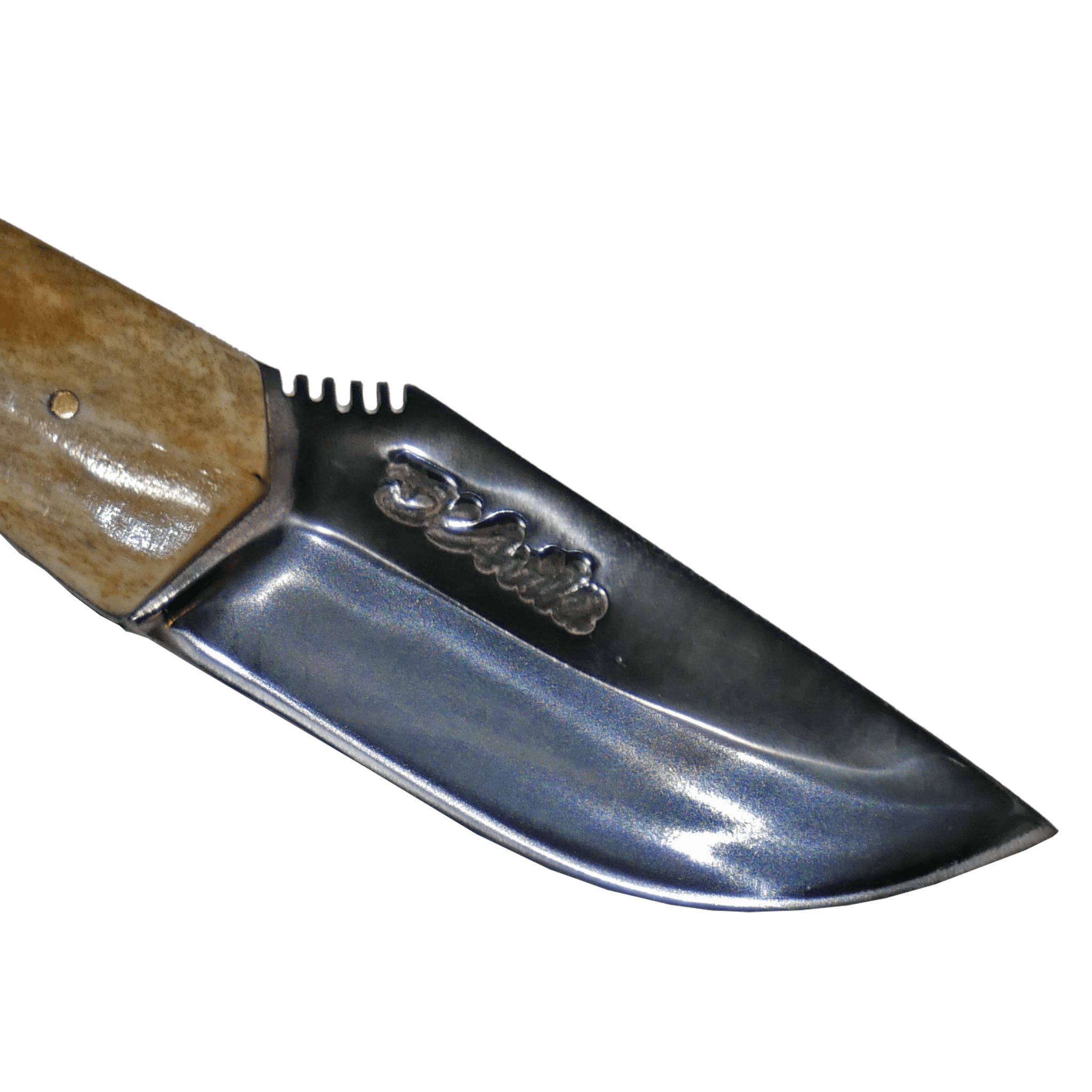 Mountain Adventure 3" Pocket Knife in Carbon Steel 5160, Bovine Bone Handle - D'Avila Knives camping knife by D'Avila Australia
