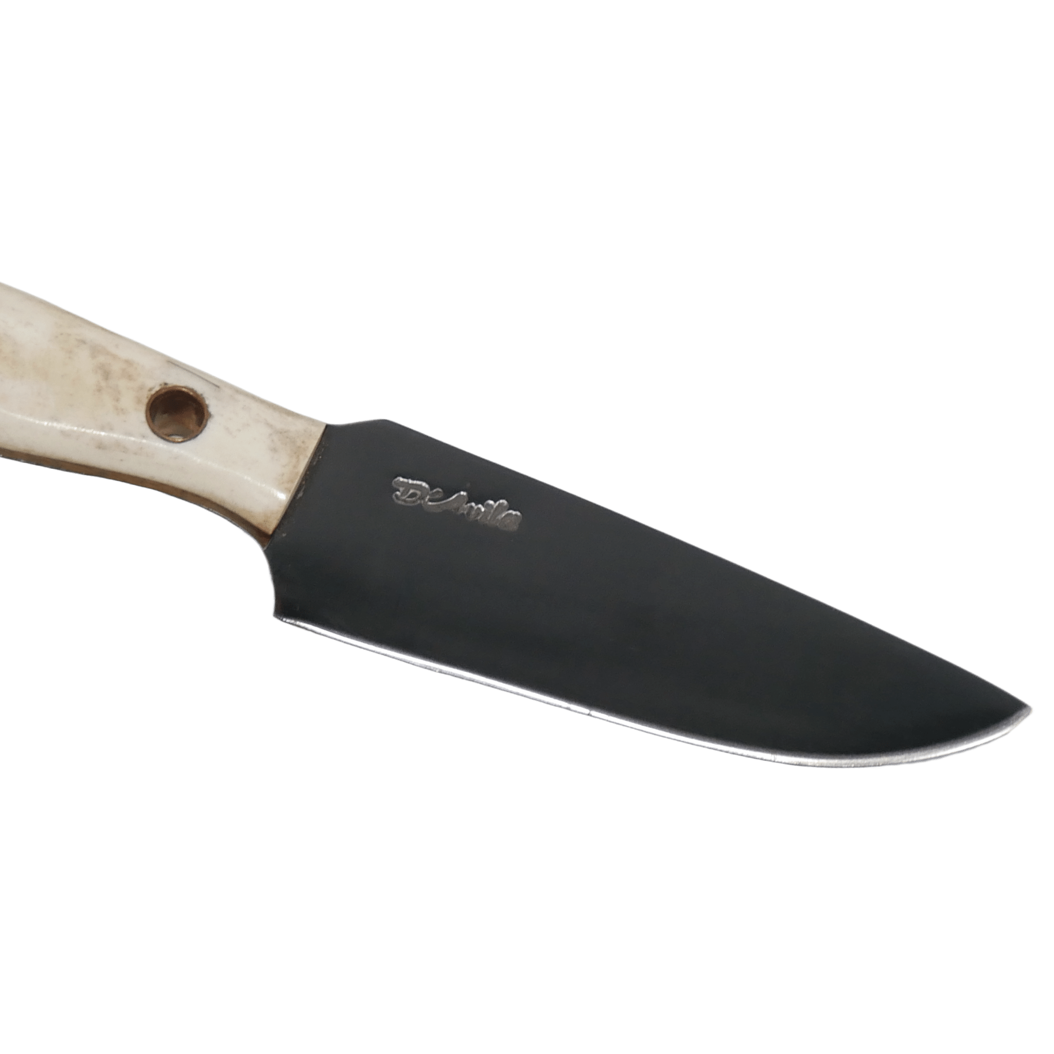Rio Adventure 5" Knife in Carbon Steel 5160, Bovine Bone Handle - D'Avila Knives camping knife by D'Avila Australia