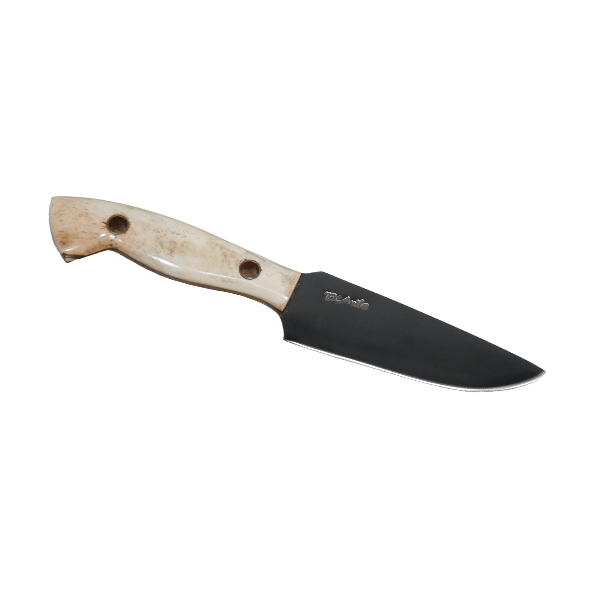 Rio Adventure 5" Knife in Carbon Steel 5160, Bovine Bone Handle - D'Avila Knives camping knife by D'Avila Australia