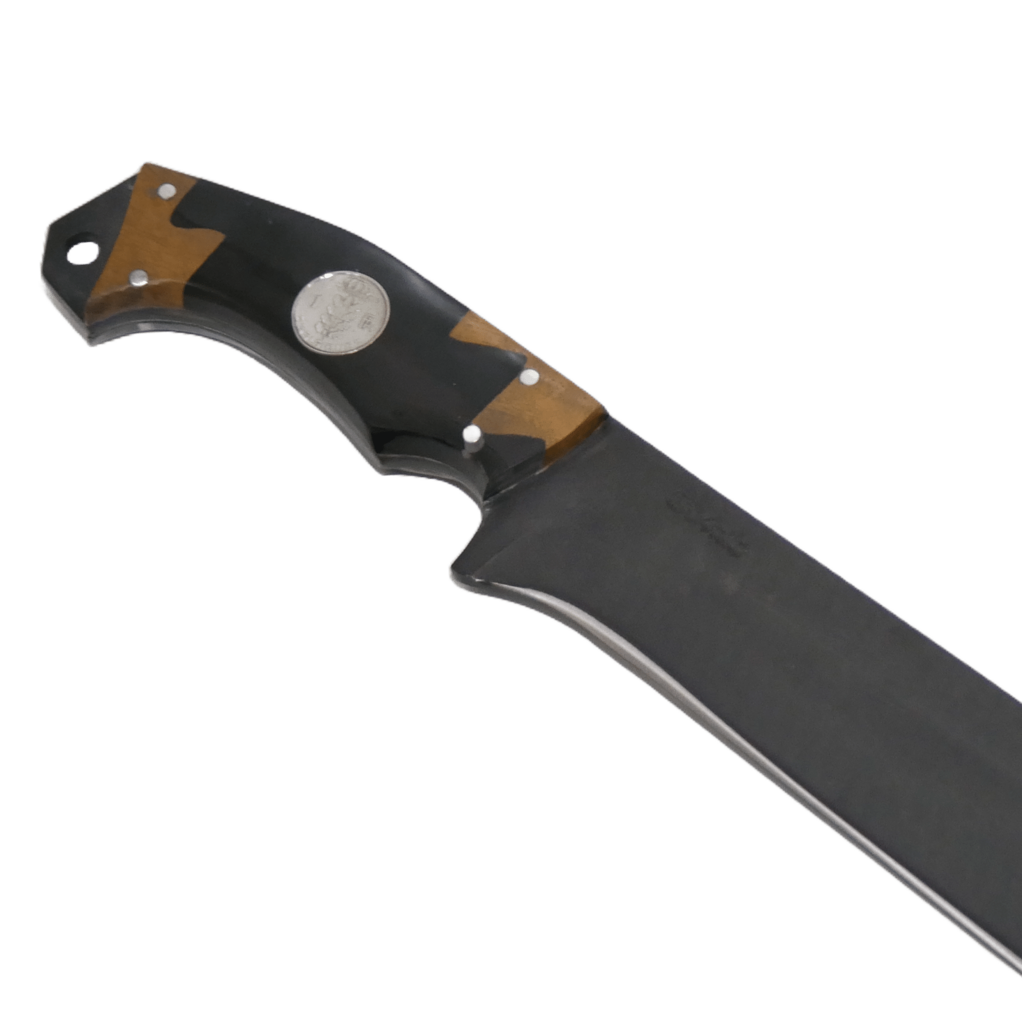 Selva with Fire Steel Adventure 12" Knife in Carbon Steel 5160, Hybrid Handle - D'Avila Knives camping knife by D'Avila Australia