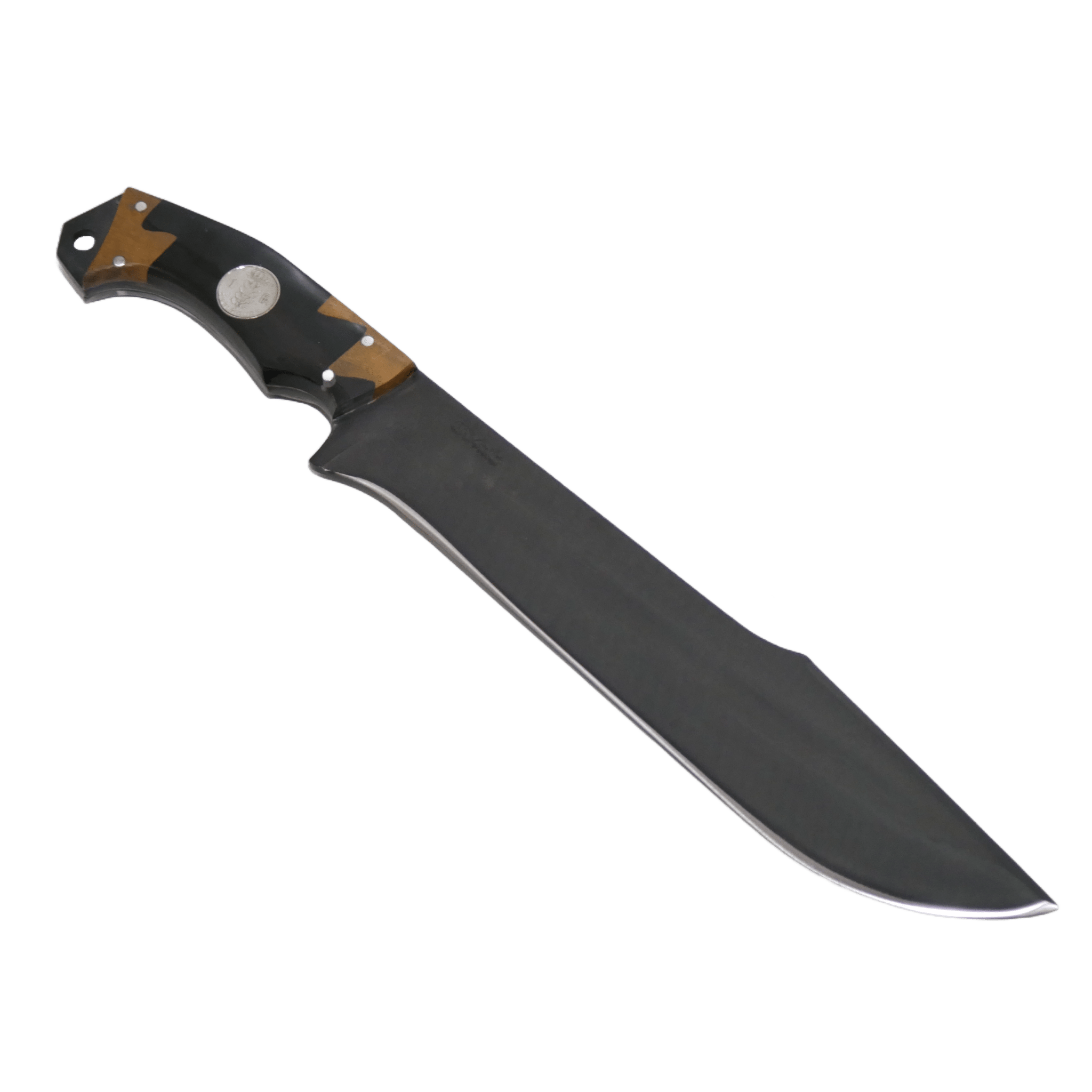 Selva with Fire Steel Adventure 12" Knife in Carbon Steel 5160, Hybrid Handle - D'Avila Knives camping knife by D'Avila Australia