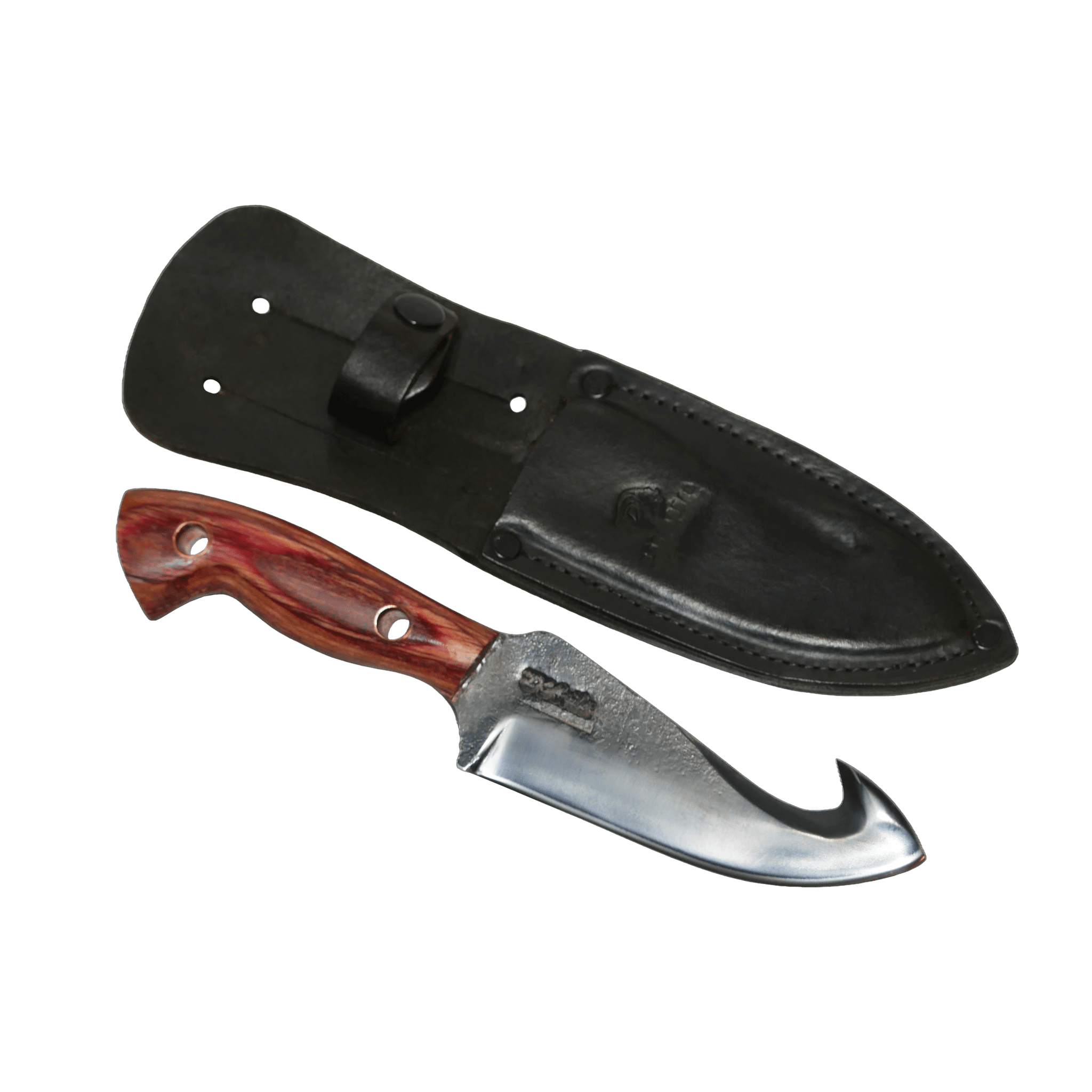 Skinner Adventure 6" Knife in Carbon Steel 5160, Stabilized Wood Handle - D'Avila Knives camping knife by D'Avila Australia