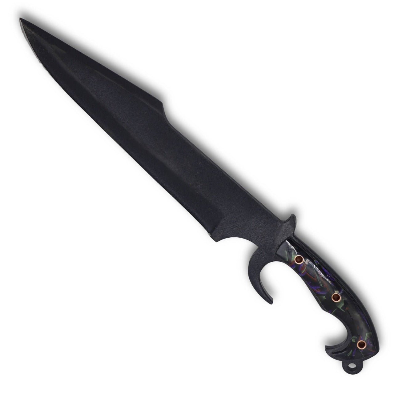 Sparta Adventure 12" Knife in Carbon Steel 5160, Micarta Handle - D'Avila Knives camping knife by D'Avila Australia