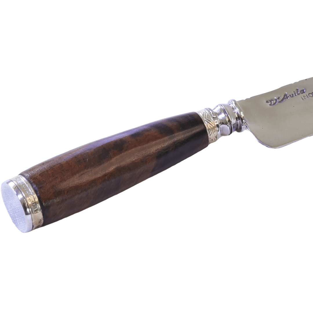 Torneada Barbecue 10" Knife in Stainless Steel 420, Wooden Handle - D'Avila Knives camping knife by D'Avila Australia