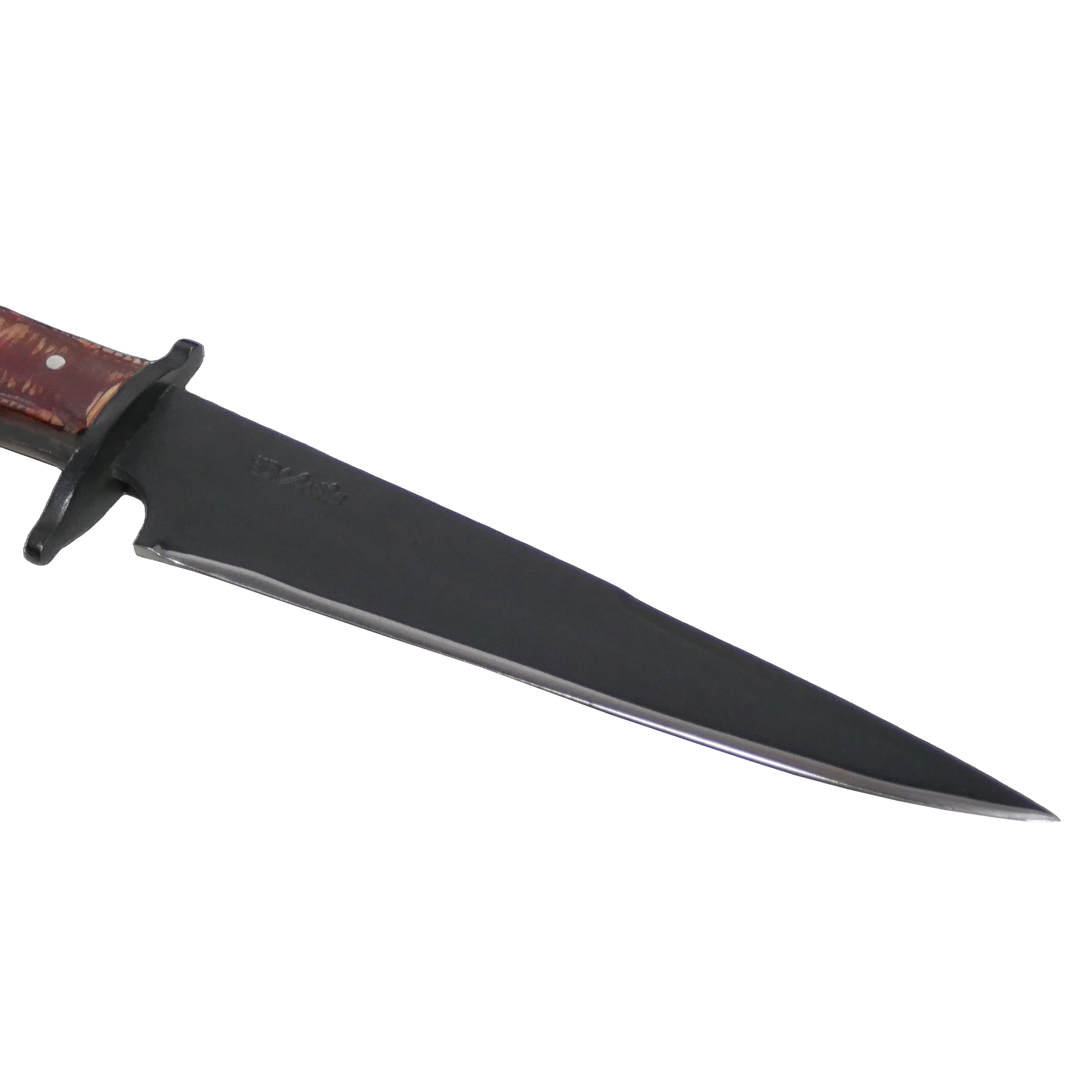 Javalizeira Adventure 8" Knife in Carbon Steel 5160, Stabilized Wood Handle - D'Avila Knives