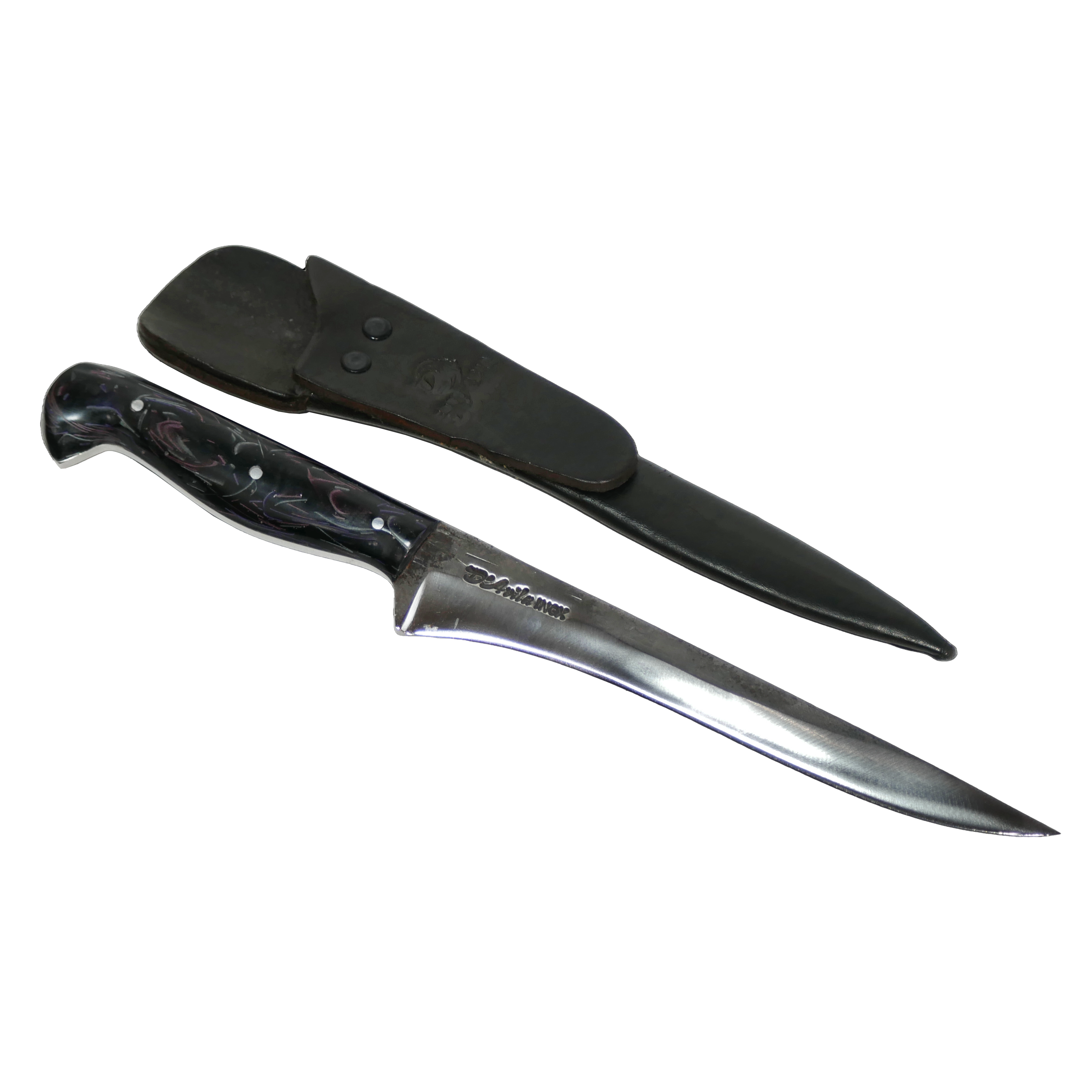 Fillet Gourmet 8" Knife in Stainless Steel 420, Micarta Handle - D'Avila Knives