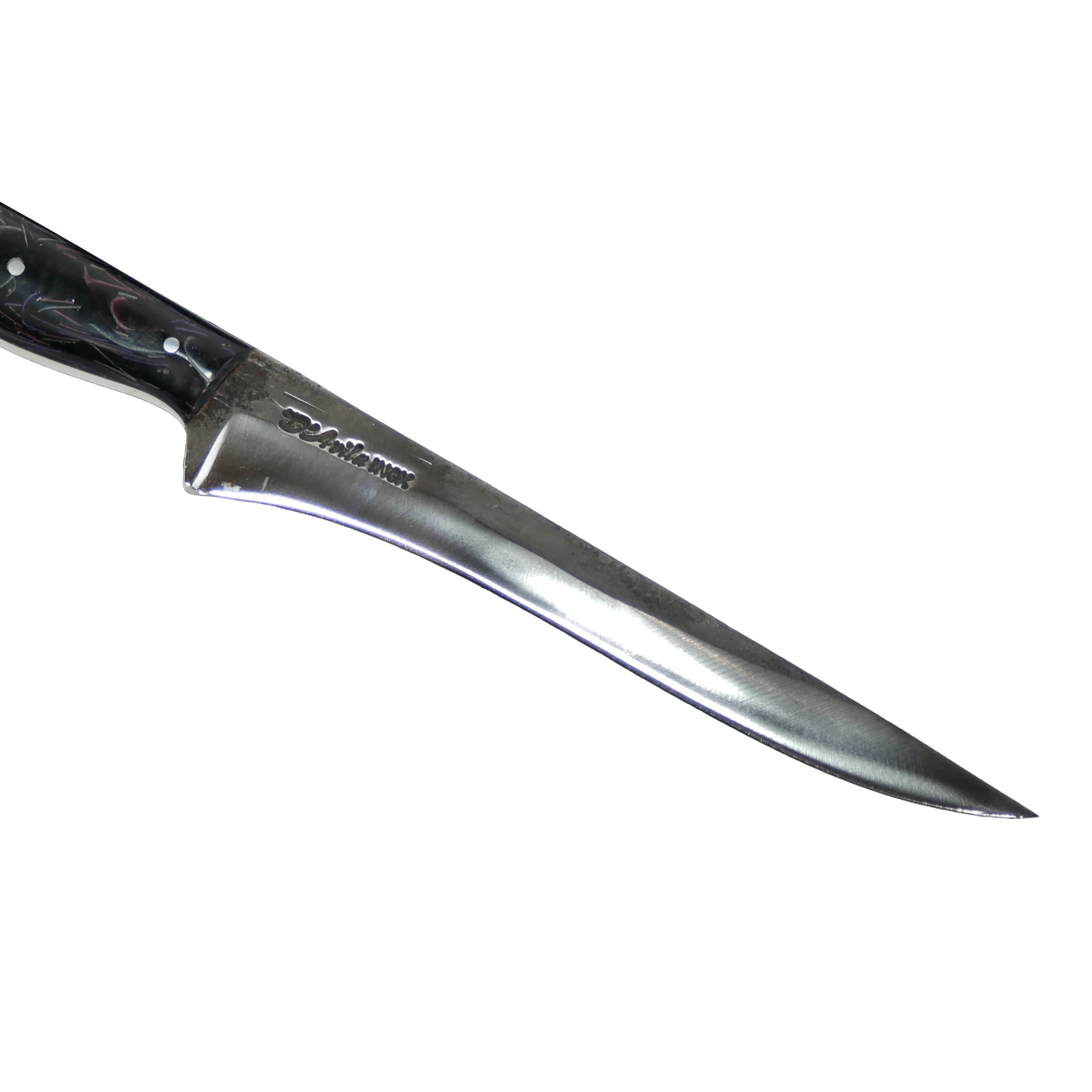 Fillet Gourmet 8" Knife in Stainless Steel 420, Micarta Handle - D'Avila Knives