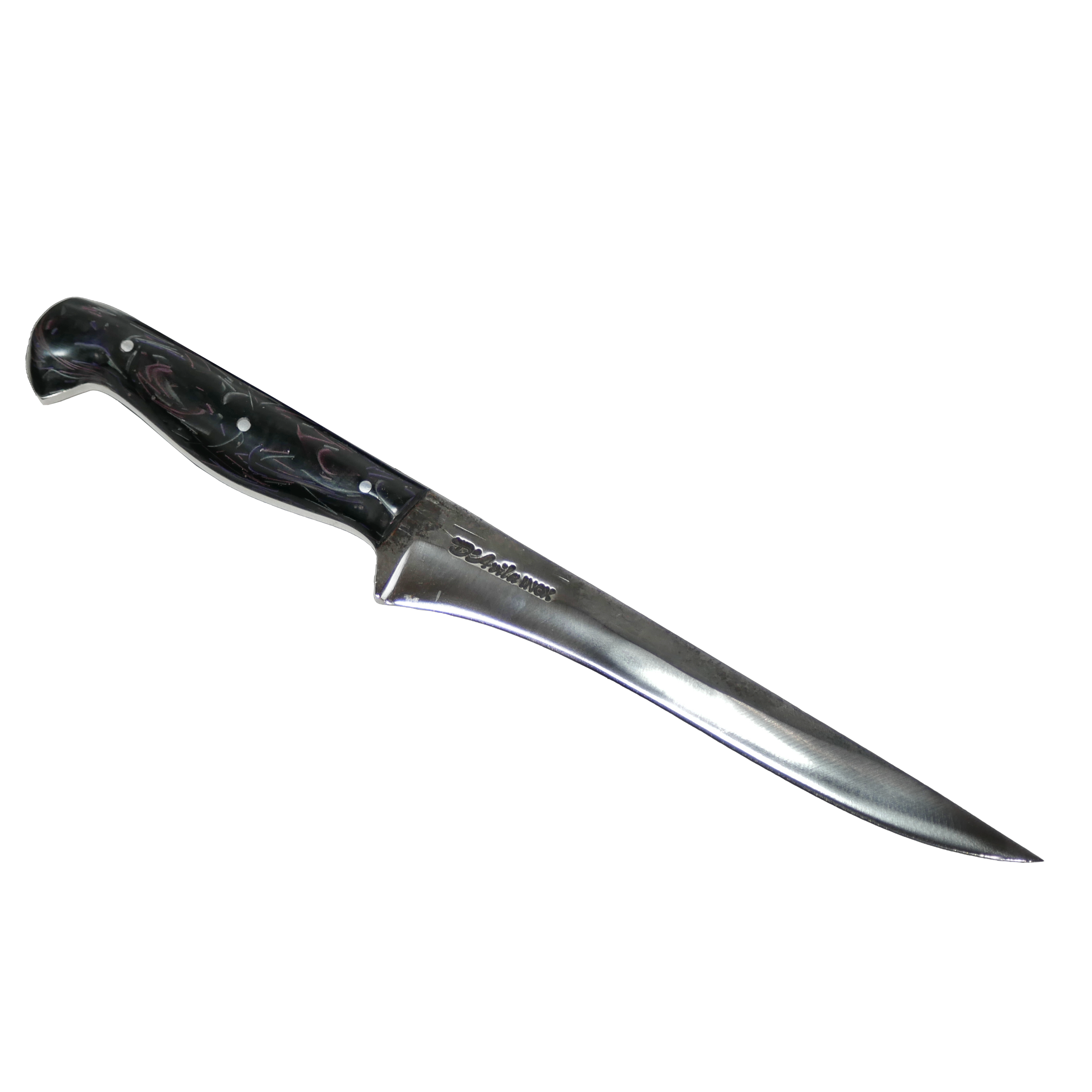 Fillet Gourmet 8" Knife in Stainless Steel 420, Micarta Handle - D'Avila Knives