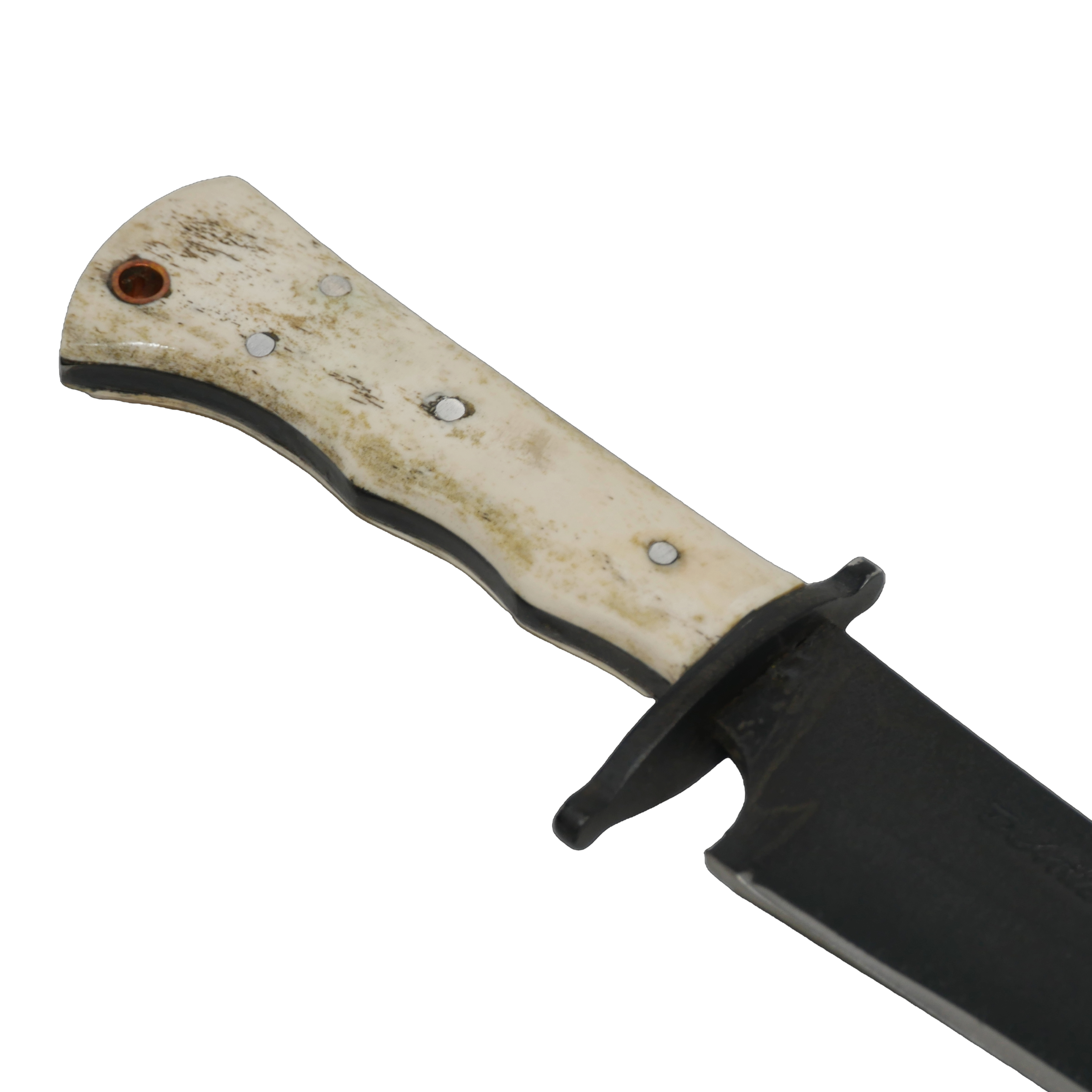 Javalizeira Adventure 10" Knife in Carbon Steel 5160, Bovine Bone Handle - D'Avila Knives
