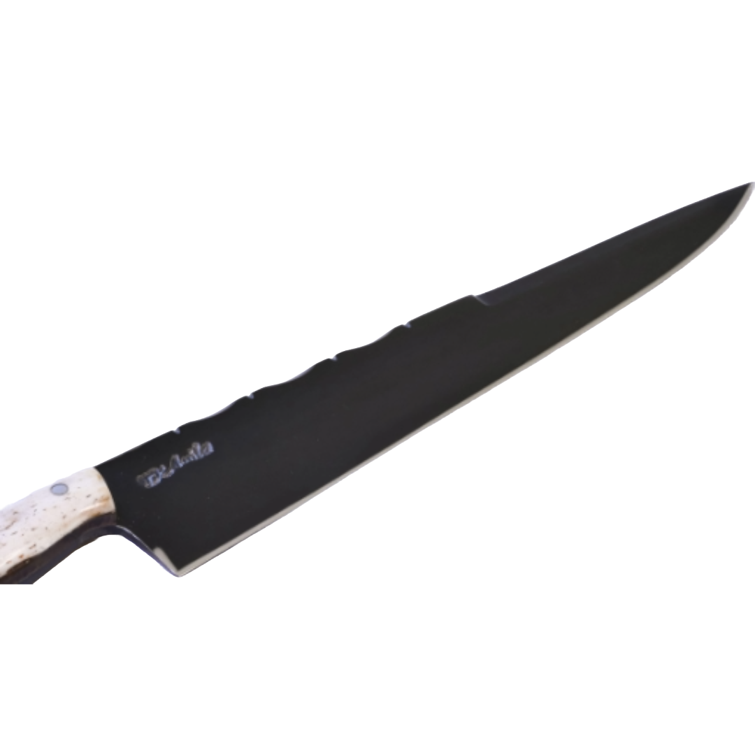 Sorocabana Barbecue 8" Knife in Carbon Steel 5160, Hybrid Handle - D'Avila Knives