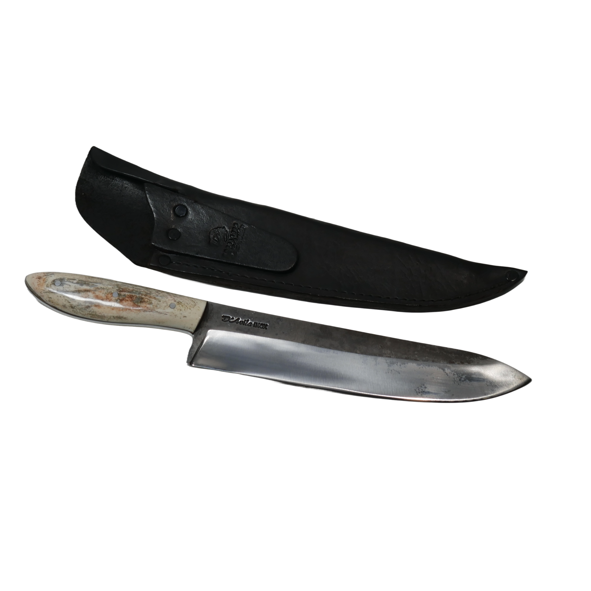 Chef's Gourmet 10" Knife in Stainless Steel 420, Bovine Bone Handle - D'Avila Knives