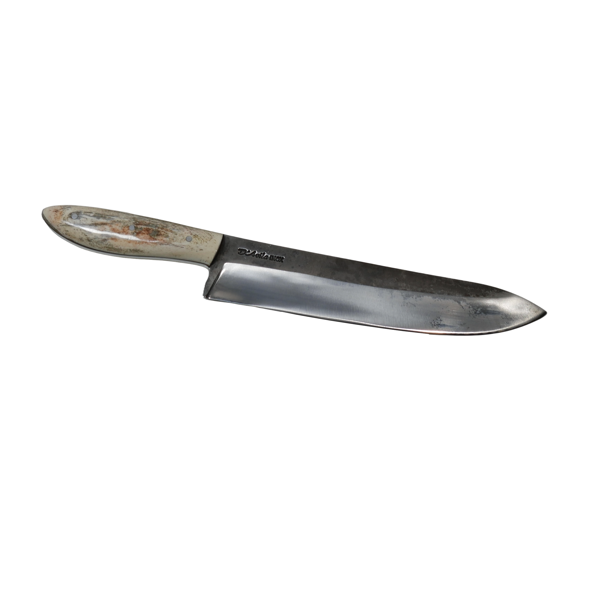 Chef's Gourmet 10" Knife in Stainless Steel 420, Bovine Bone Handle - D'Avila Knives