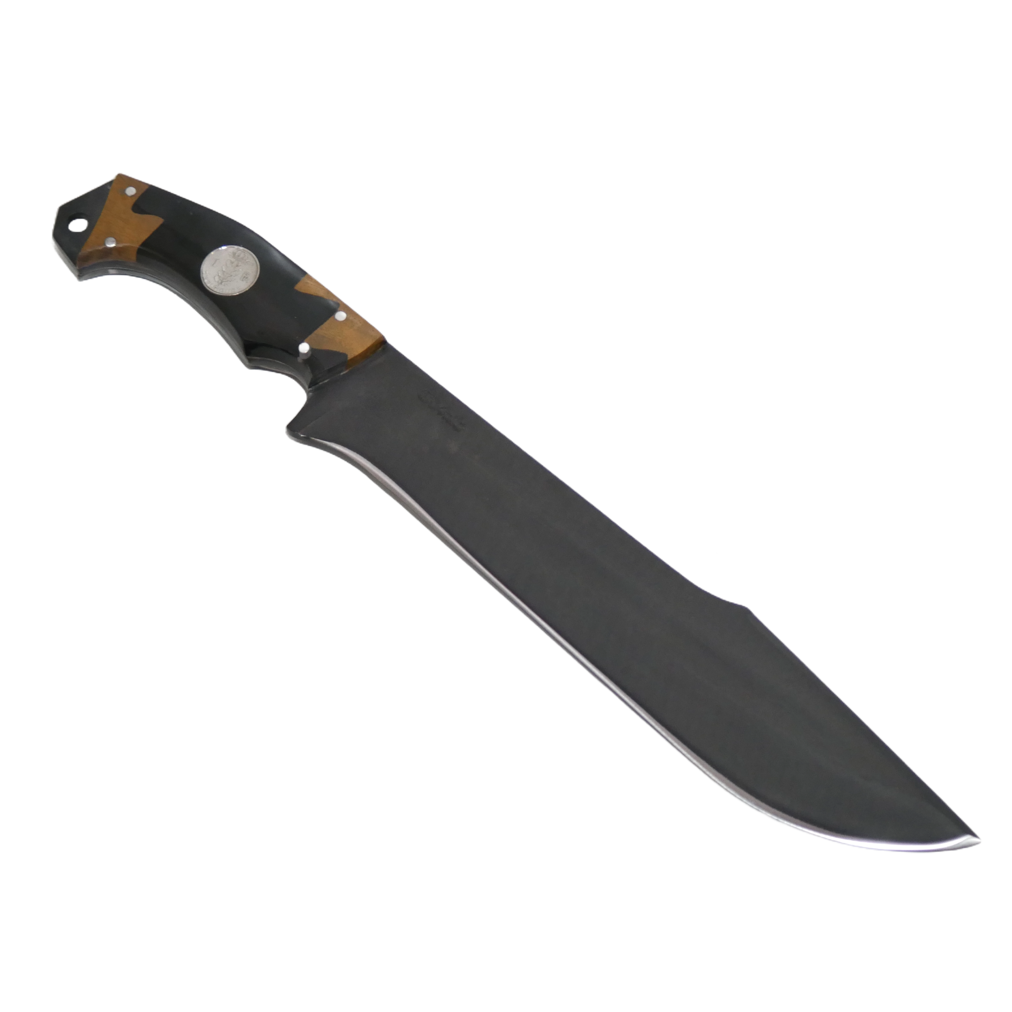 Selva with Fire Steel Adventure 12" Knife in Carbon Steel 5160, Hybrid Handle - D'Avila Knives