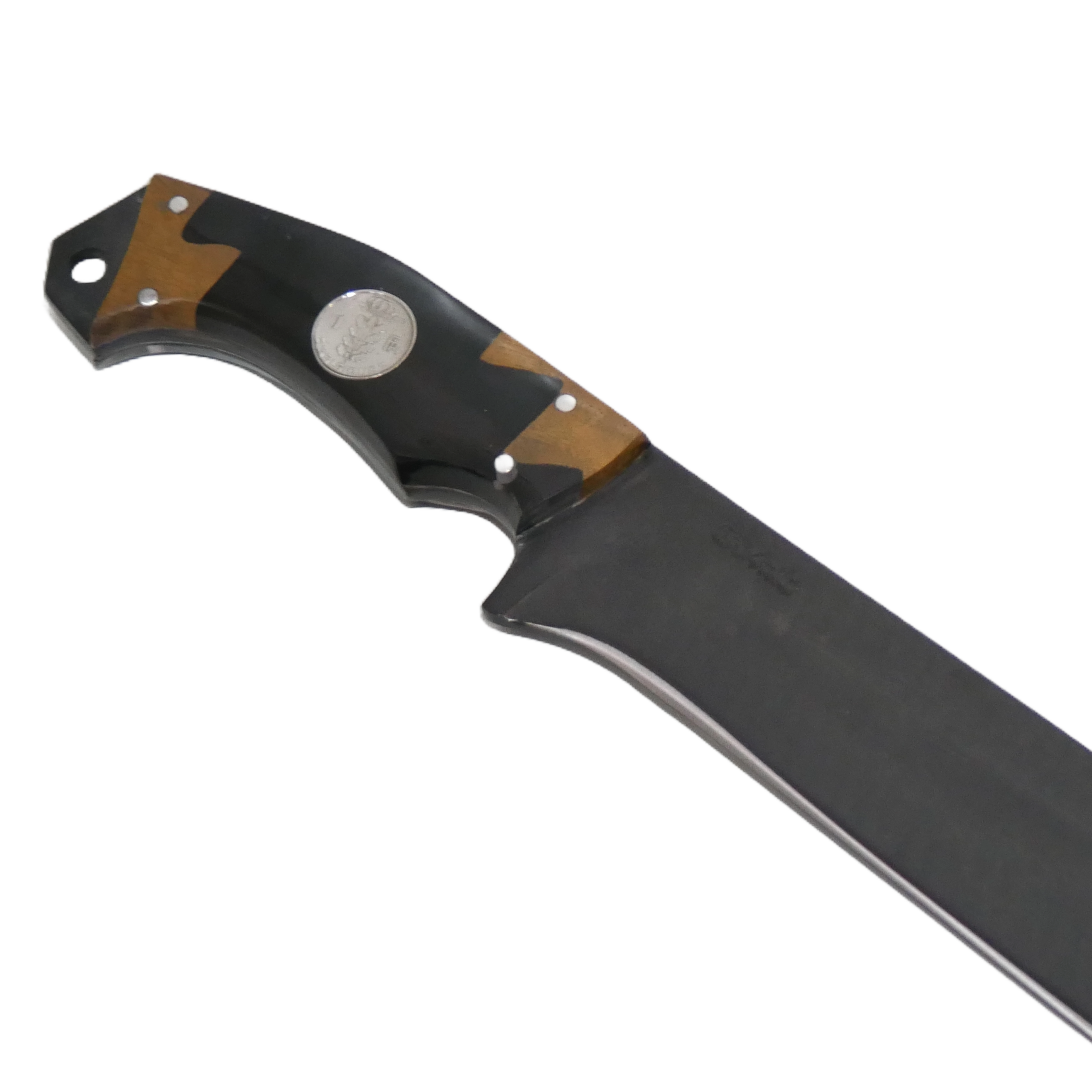 Selva with Fire Steel Adventure 12" Knife in Carbon Steel 5160, Hybrid Handle - D'Avila Knives