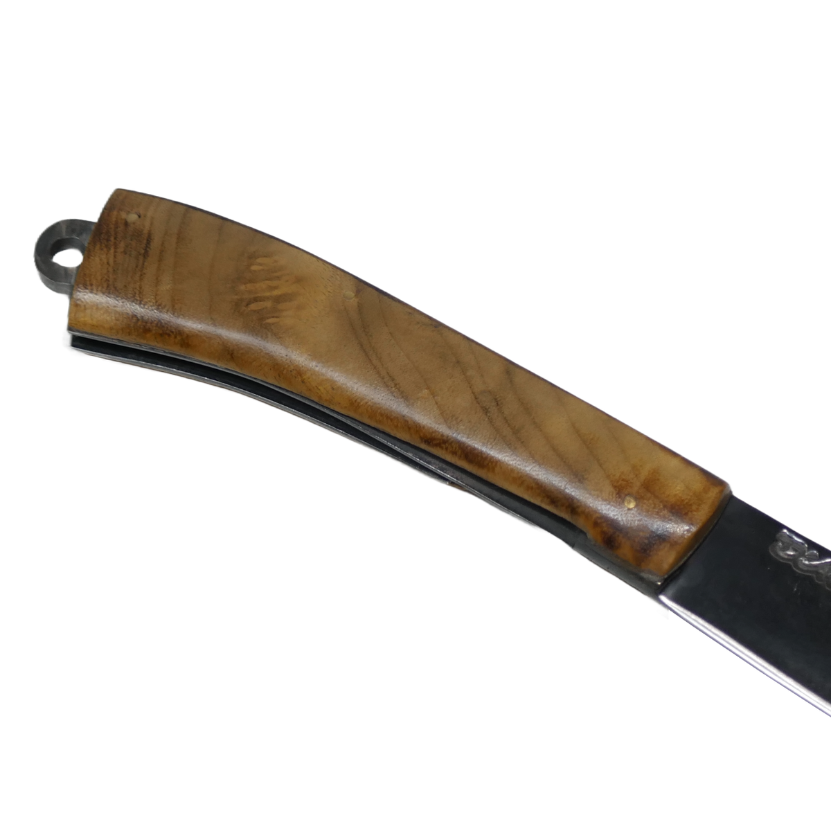 Pocket Adventure 3" Knife in Carbon Steel 5160, Wooden Handle - D'Avila Knives - D'Avila Australia