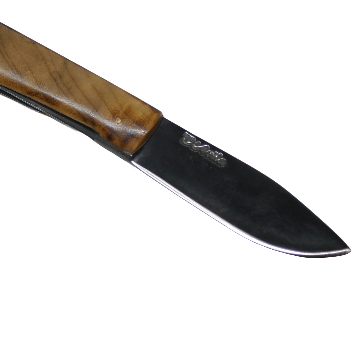 Pocket Adventure 3" Knife in Carbon Steel 5160, Wooden Handle - D'Avila Knives - D'Avila Australia