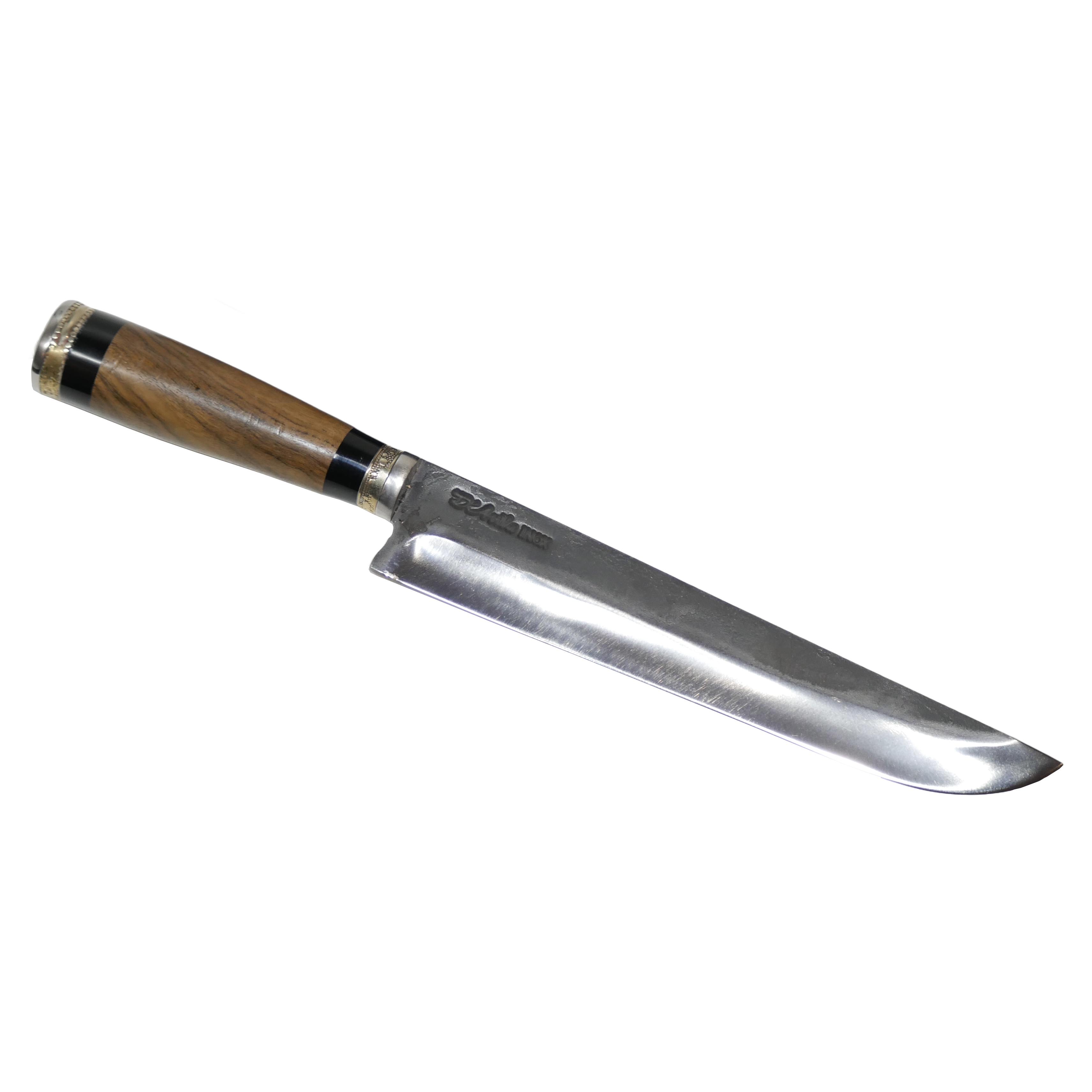 Tradicional Barbecue 8" Knife in Stainless Steel 420, Wooden Handle - D'Avila Knives