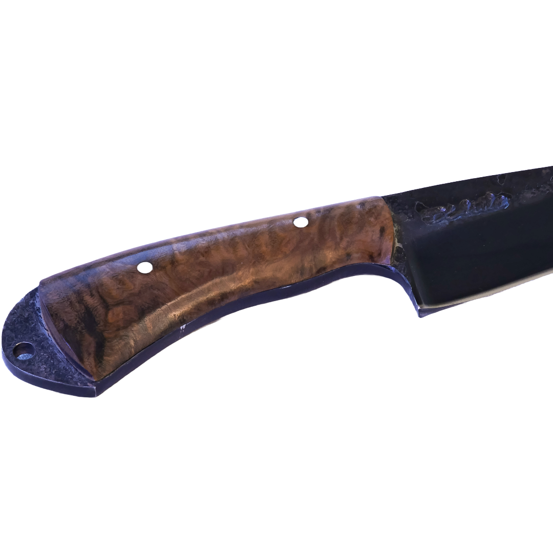 Pampa Adventure 3" Knife in Carbon Steel 5160, Wooden Handle - D'Avila Knives