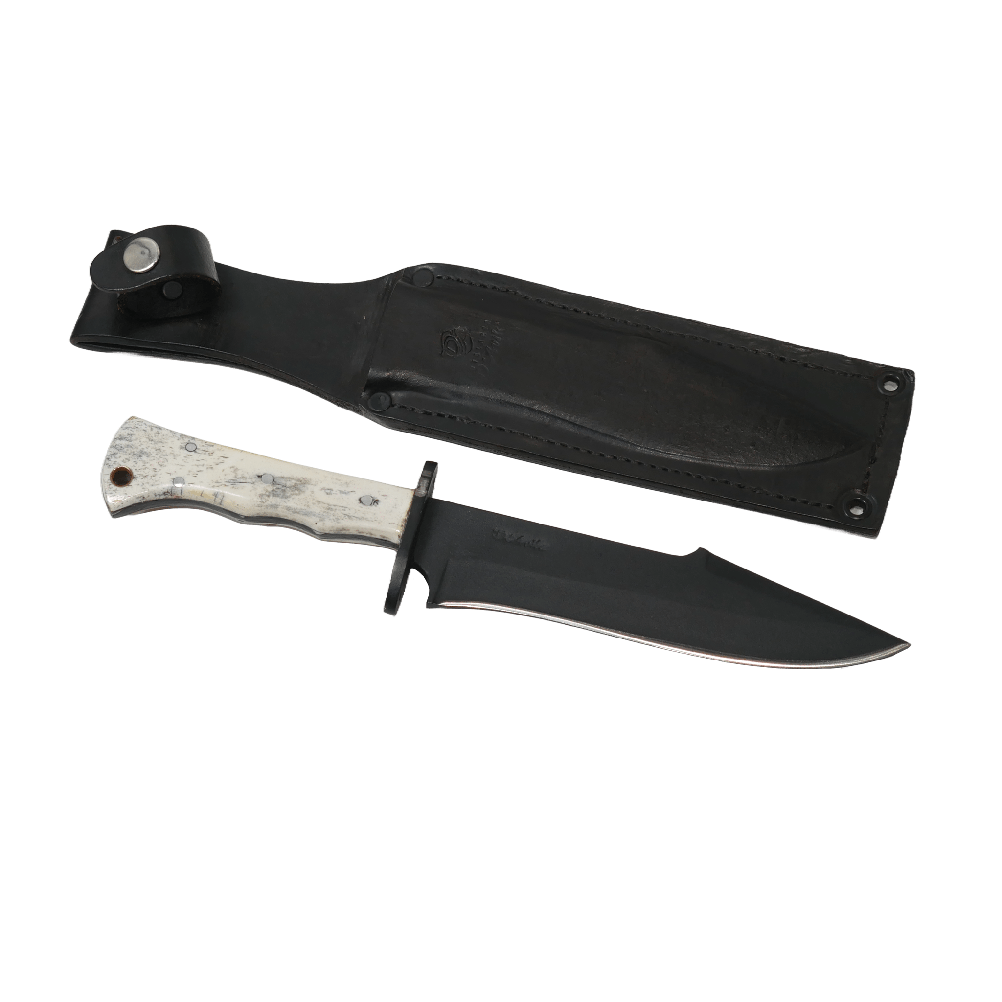 Amazonia Adventure 8" Knife in Carbon Steel 5160, Bovine Bone Handle - D'Avila Knives camping knife by D'Avila Australia