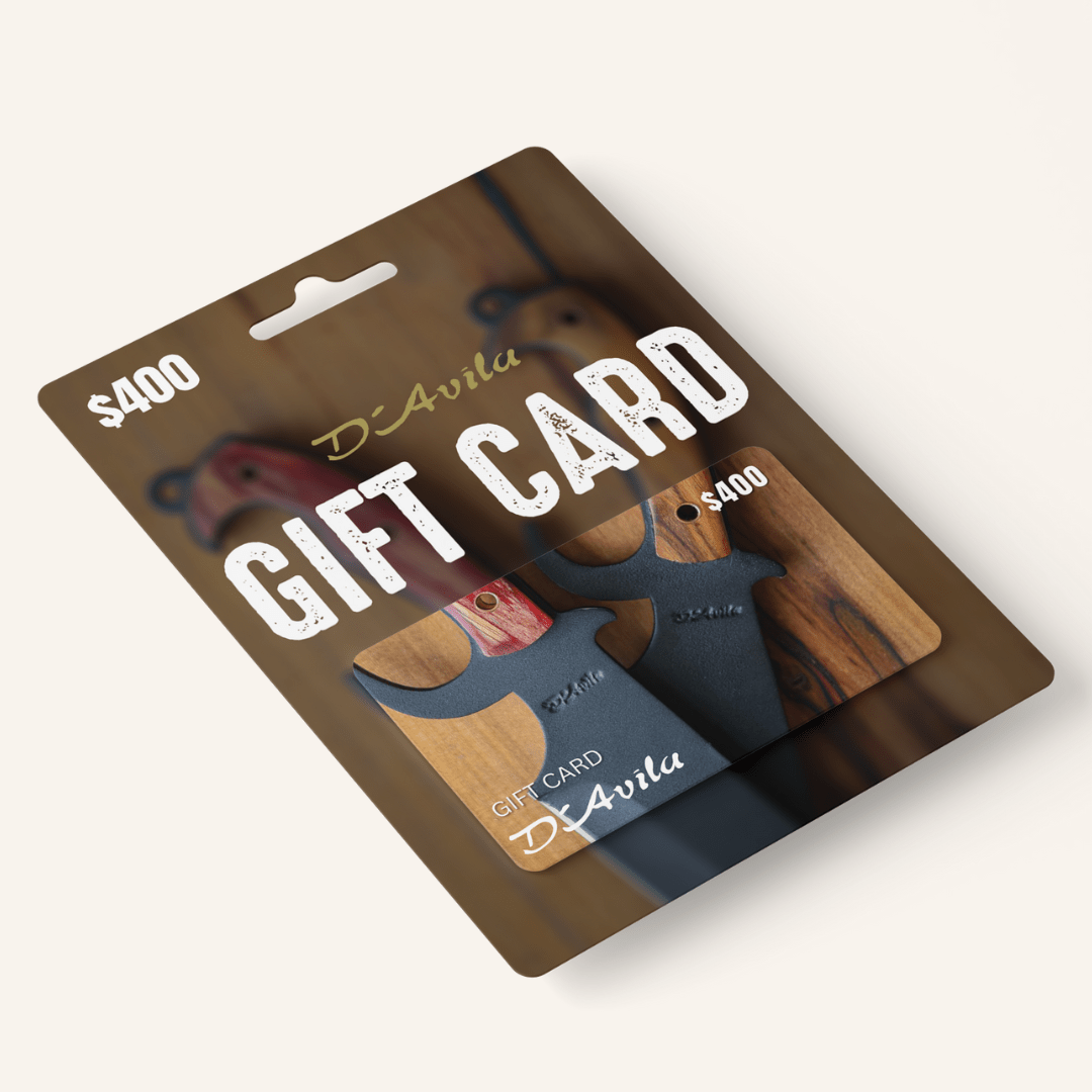 D’Avila Australia Gift Card camping knife by D'Avila Australia