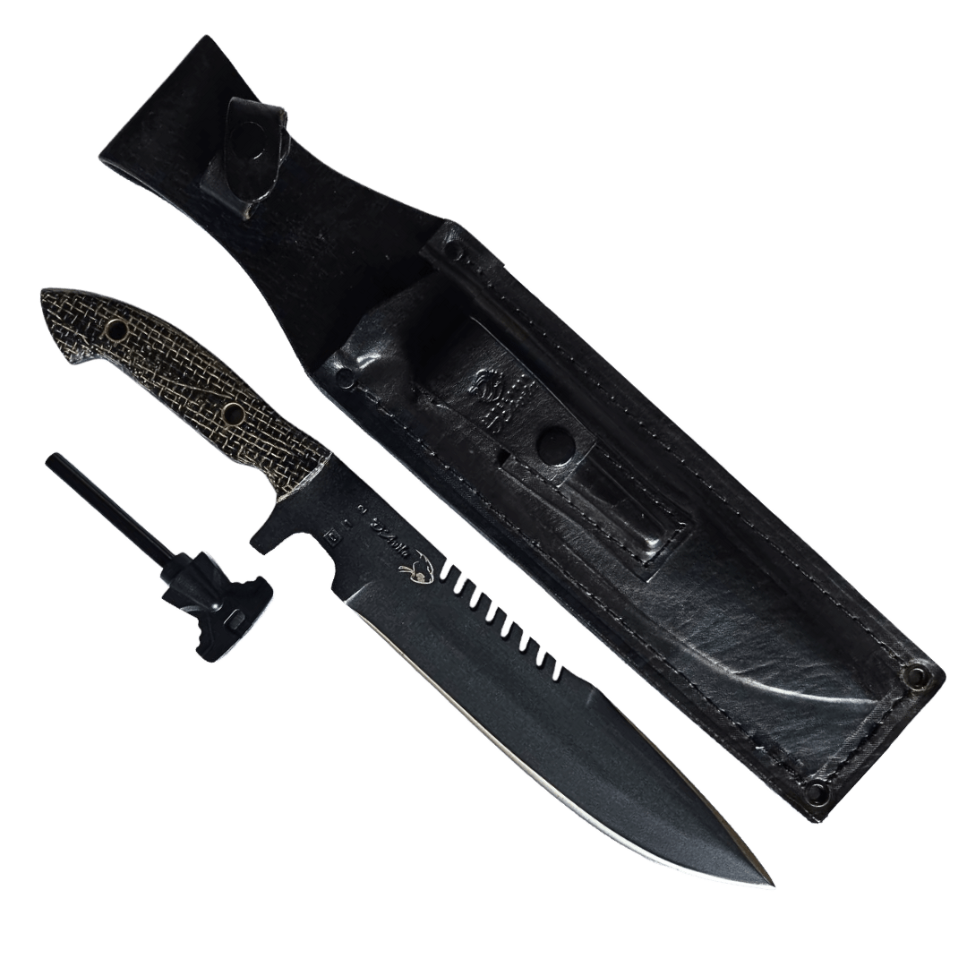 [LIMITED & NUMBERED – PRE - ORDER] Selva Adventure 12" Knife with Fire Steel – Only 20 Units / Shipping from Jan 31, 2026 camping knife by D'Avila Australia