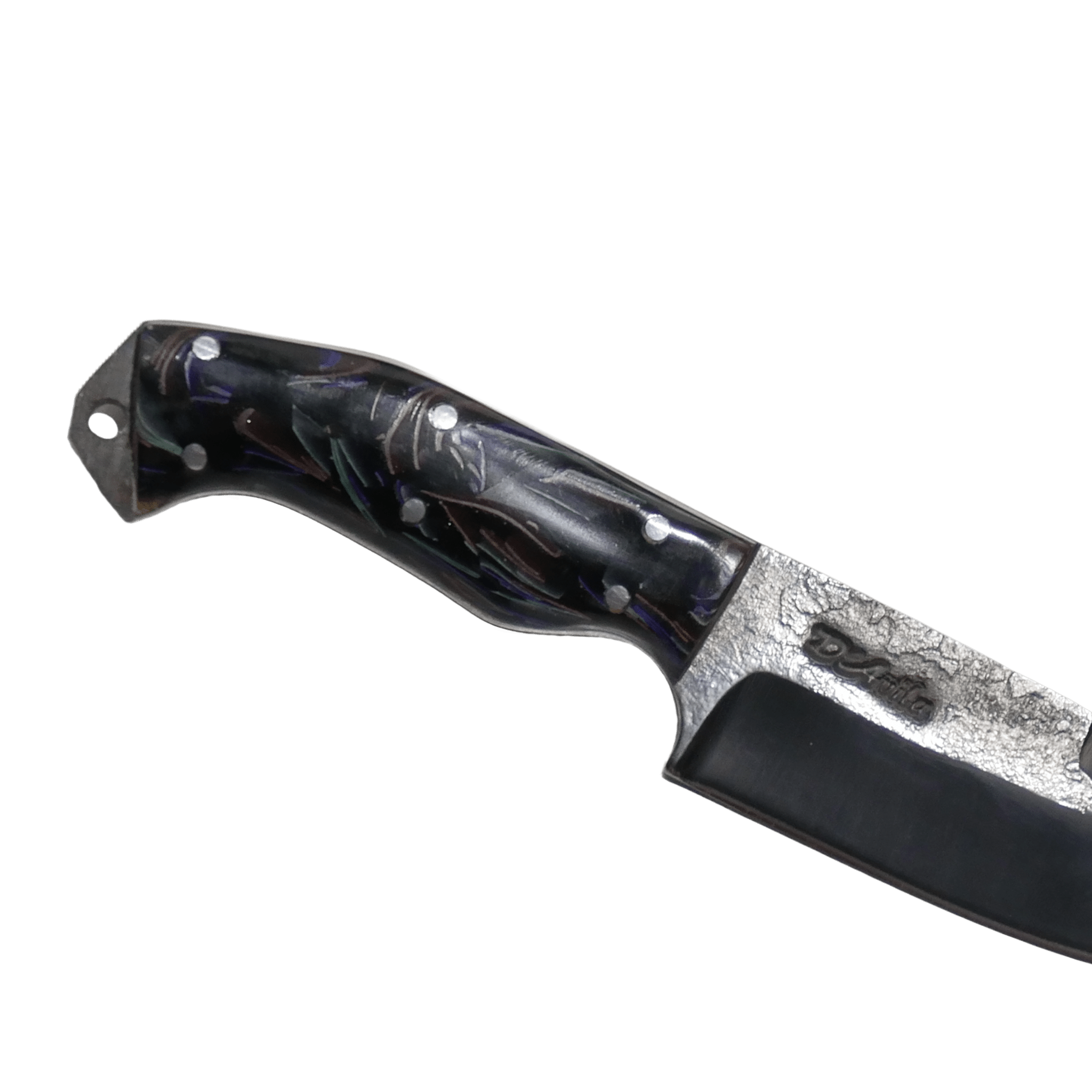 Minas Adventure 4" Knife in Carbon Steel 5160, Micarta Handle - D'Avila Knives camping knife by D'Avila Australia