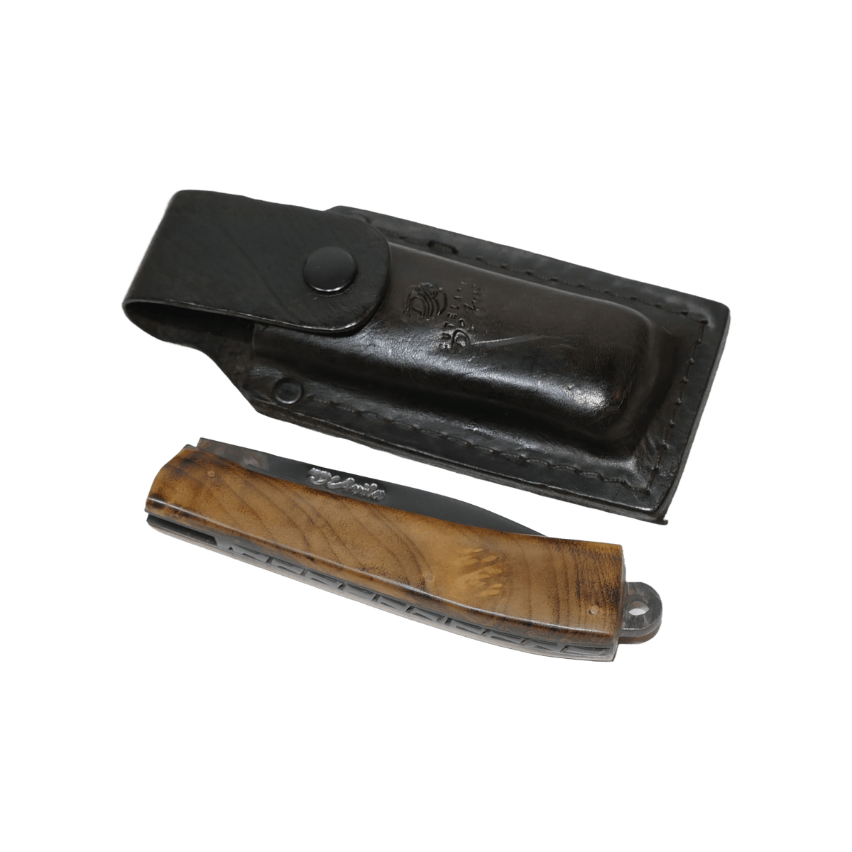 Pocket Adventure 3" Knife in Carbon Steel 5160, Wooden Handle - D'Avila Knives camping knife by D'Avila Australia