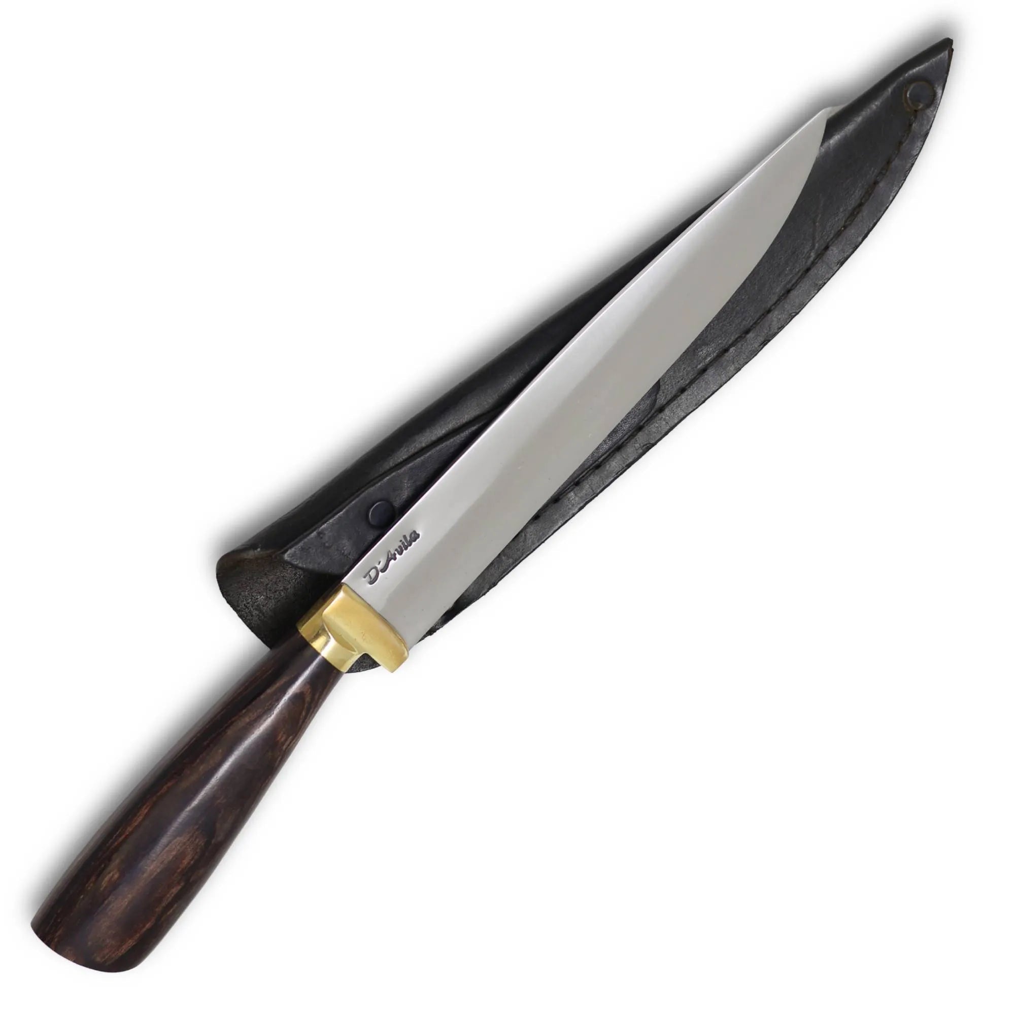 [PRE - ORDER – SHIPPING FROM APRIL 30] Parrillera Bbq 8" Knife in Stainless Steel 420, Wooden Handle - D'Avila Knives camping knife by D'Avila Australia