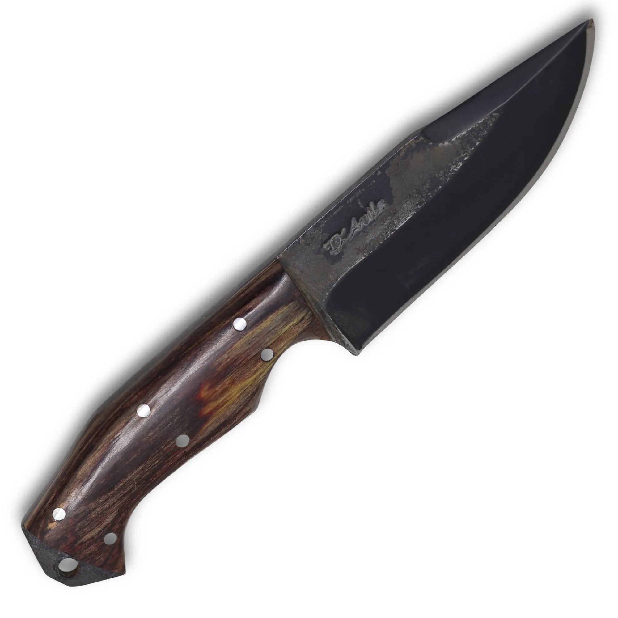 [PRE-ORDER – SHIPPING FROM AUG 31] Minas Adventure 4" Knife in Carbon Steel 5160, Wood Handle - D'Avila Knives camping knife by D'Avila Australia