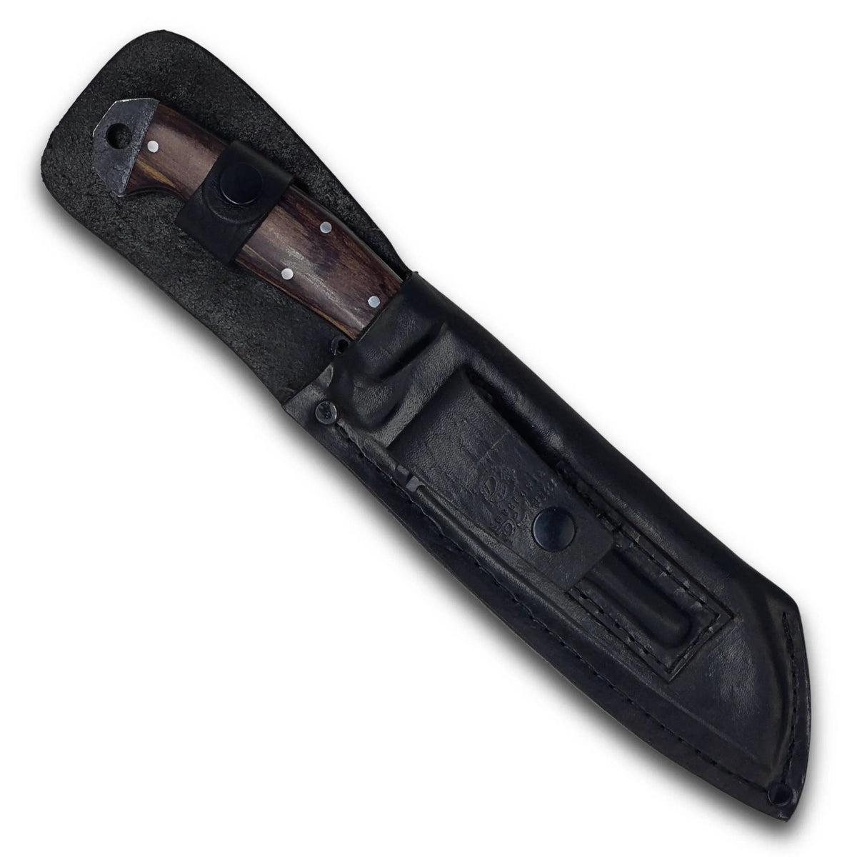 [PRE-ORDER – SHIPPING FROM OCT 31] Sampaio with Fire Steel Adventure 8" Knife in Stainless Steel 420, Wood Handle - D'Avila Knives camping knife by D'Avila Australia