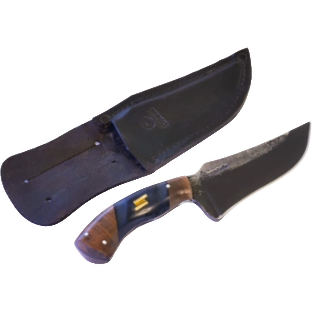 Coreadeira Adventure 6" Knife in Carbon Steel 5160, Hybrid Handle - D'Avila Knives