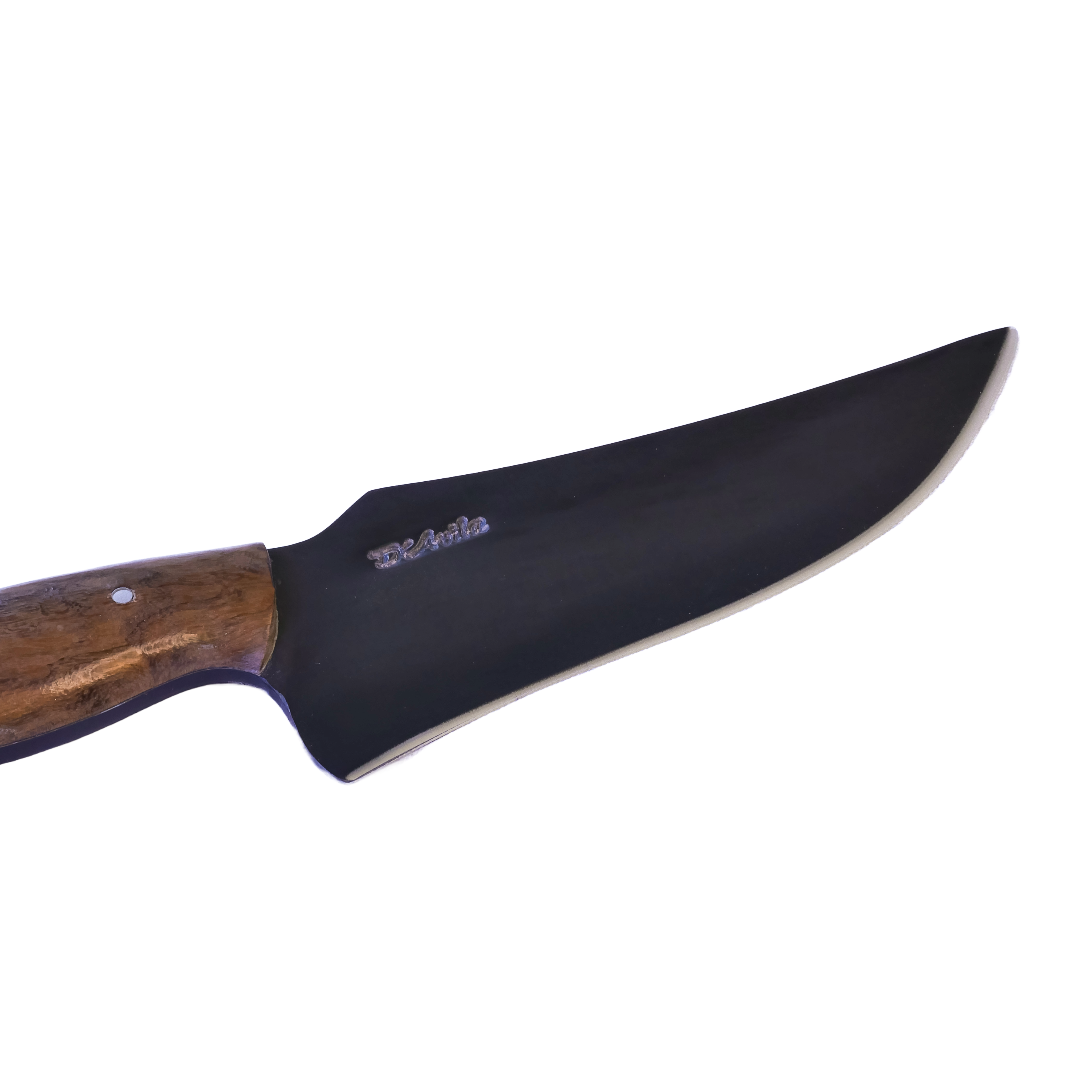 Coreadeira Adventure 6" Knife in Carbon Steel 5160, Wooden Handle - D'Avila Knives