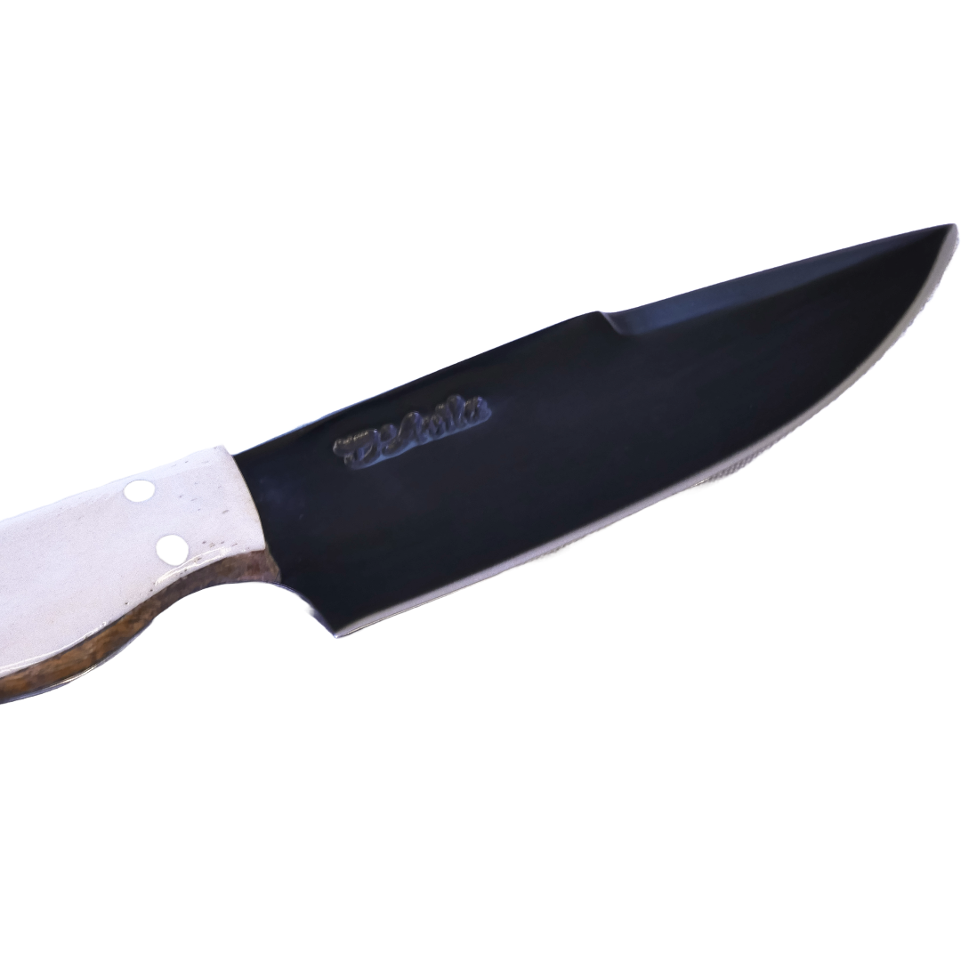 Minas Adventure 4" Knife in Carbon Steel 5160, Bovine Bone Handle - D'Avila Knives