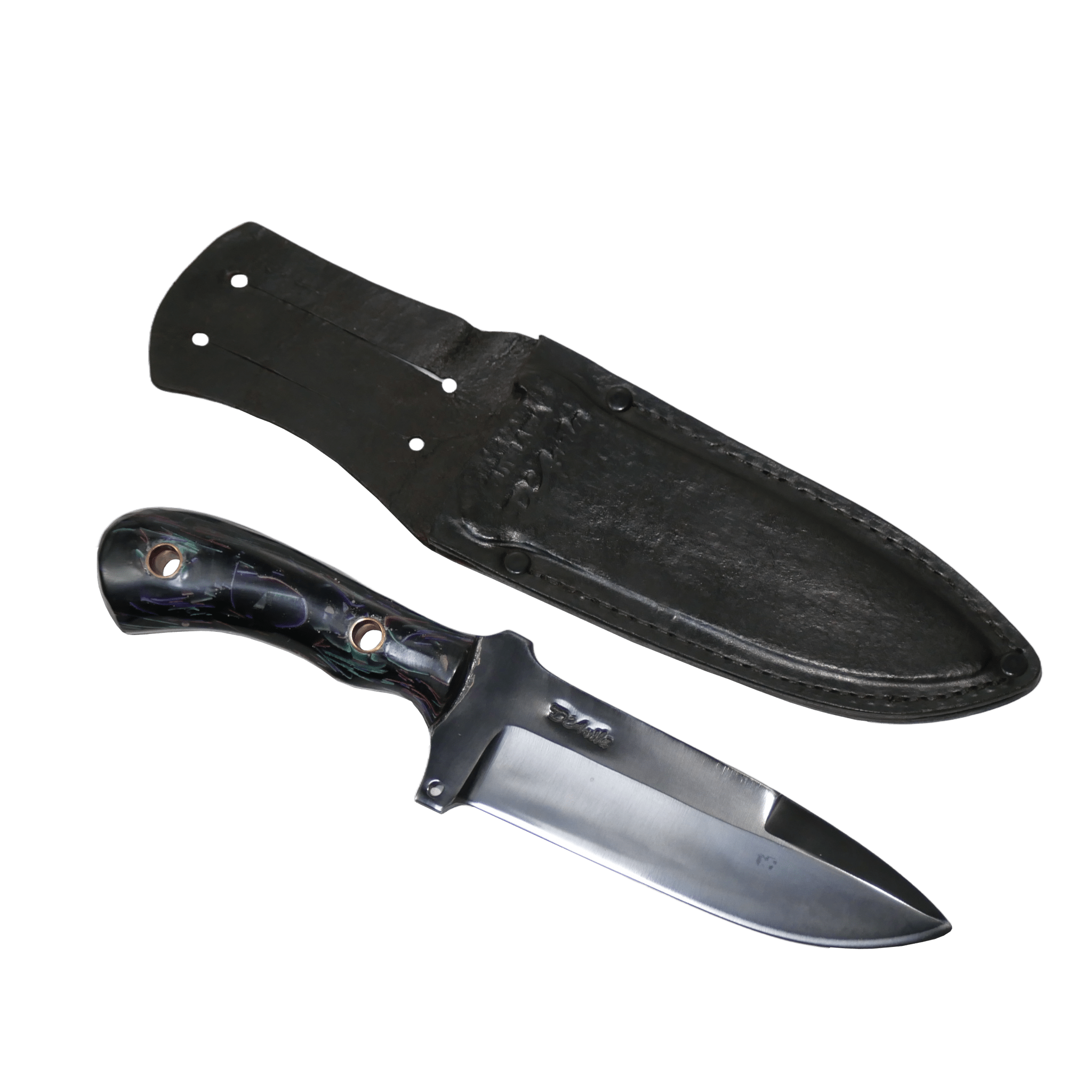 Sports Adventure 6.5" Knife in Carbon Steel 5160, Micarta Handle - D'Avila Knives camping knife by D'Avila Australia