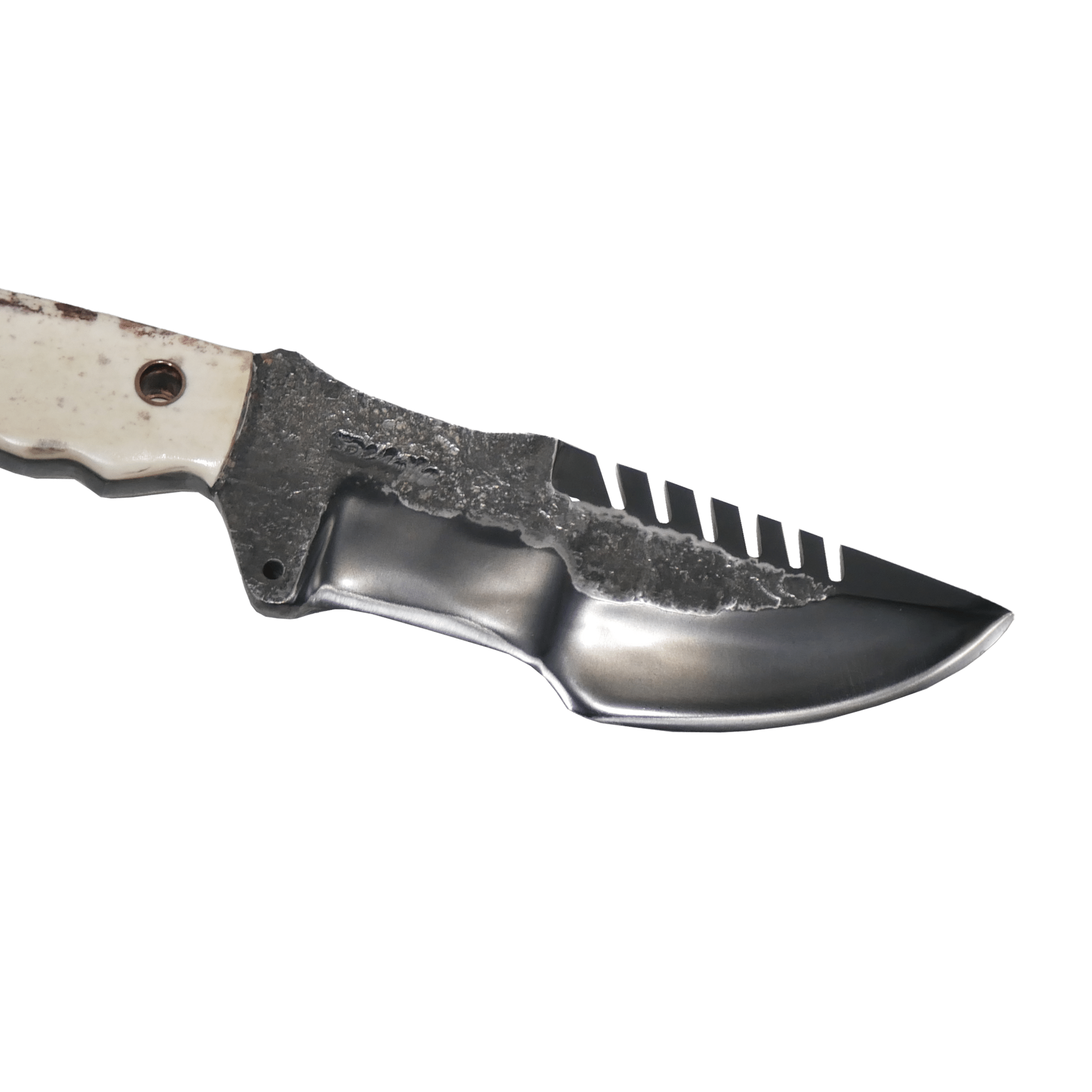 Tracker Adventure 6.5" Knife in Carbon Steel 5160, Bovine Bone Handle - D'Avila Knives camping knife by D'Avila Australia