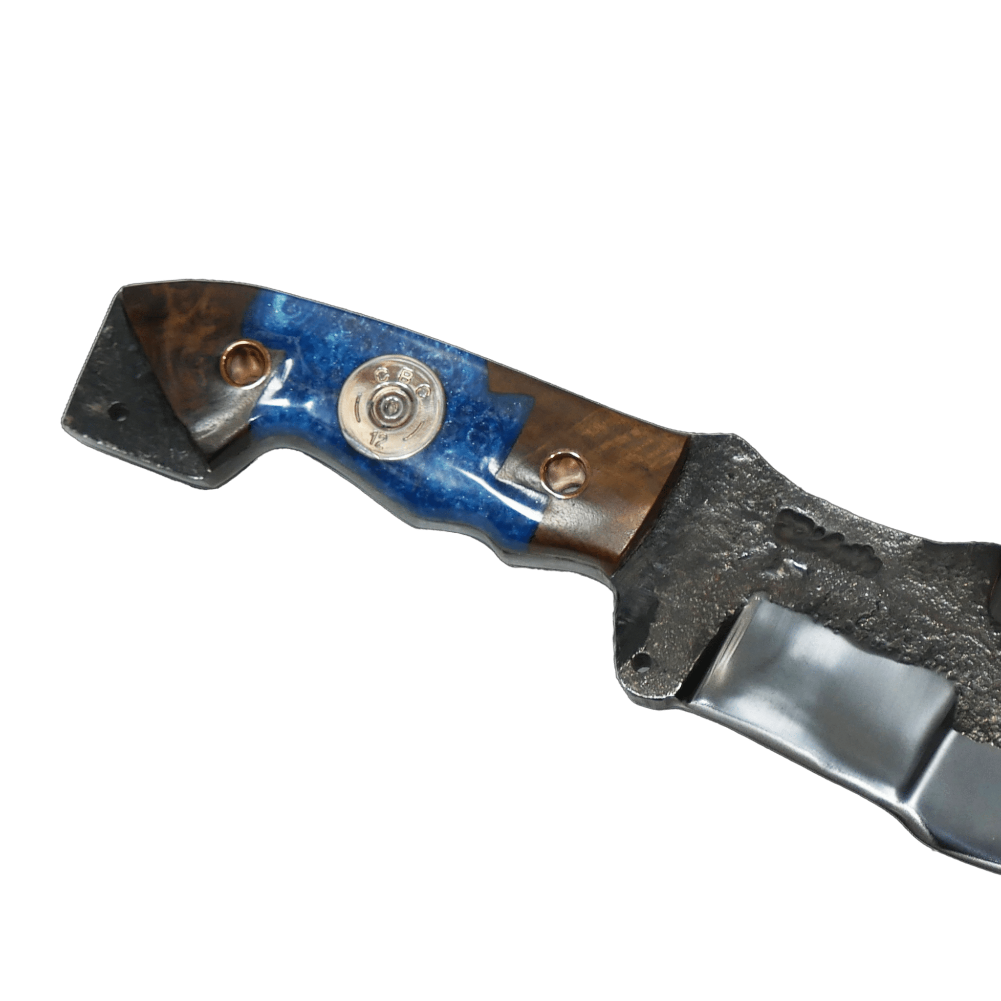 Tracker Adventure 6.5" Knife in Carbon Steel 5160, Hybrid Handle - D'Avila Knives camping knife by D'Avila Australia